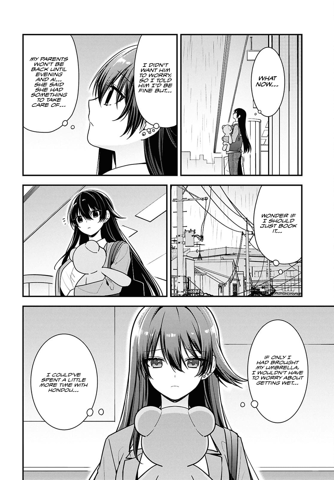 Tonari no Seki no Yankee Shimizu-san ga Kami o Kuroku Sometekita