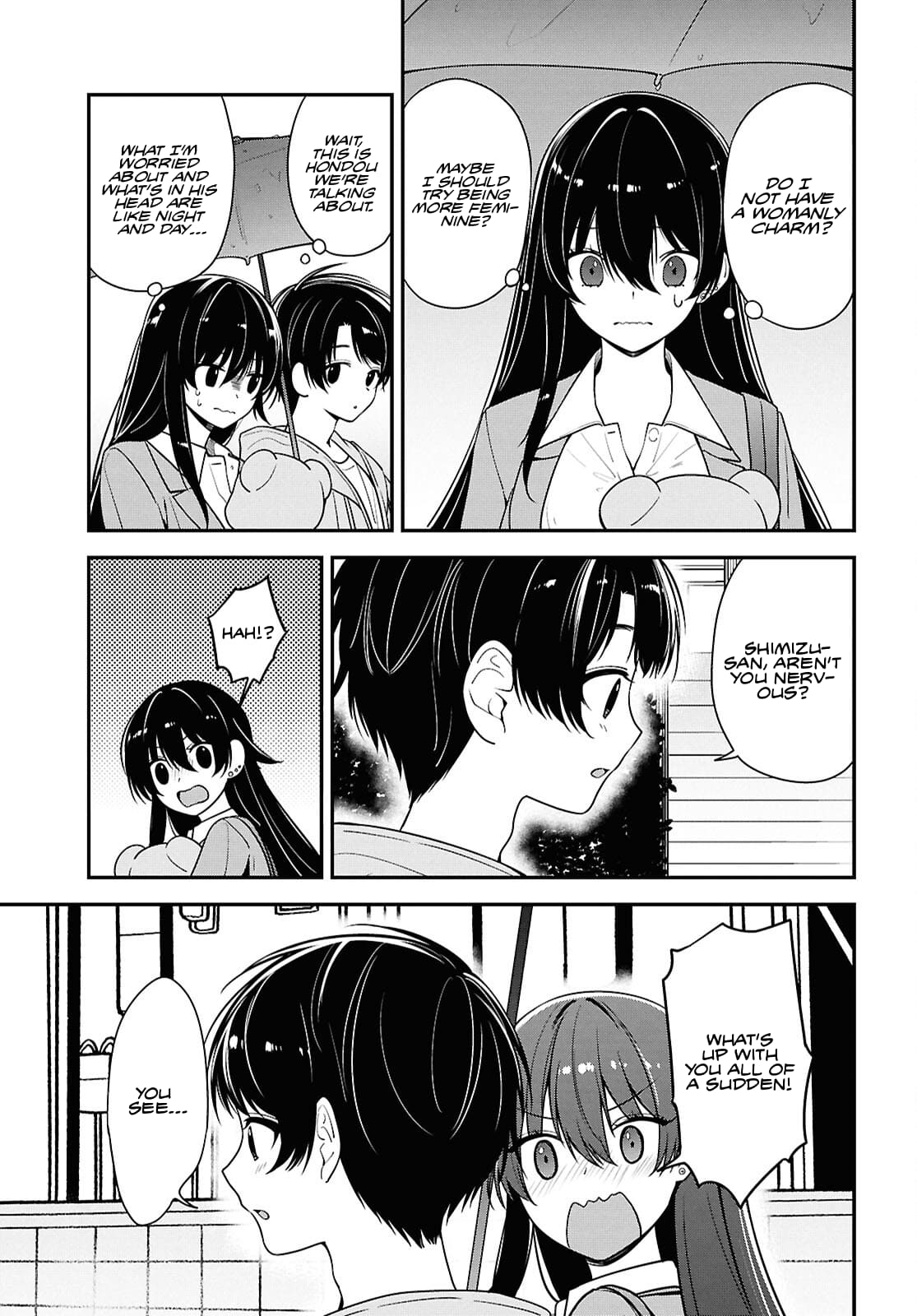 Tonari no Seki no Yankee Shimizu-san ga Kami o Kuroku Sometekita