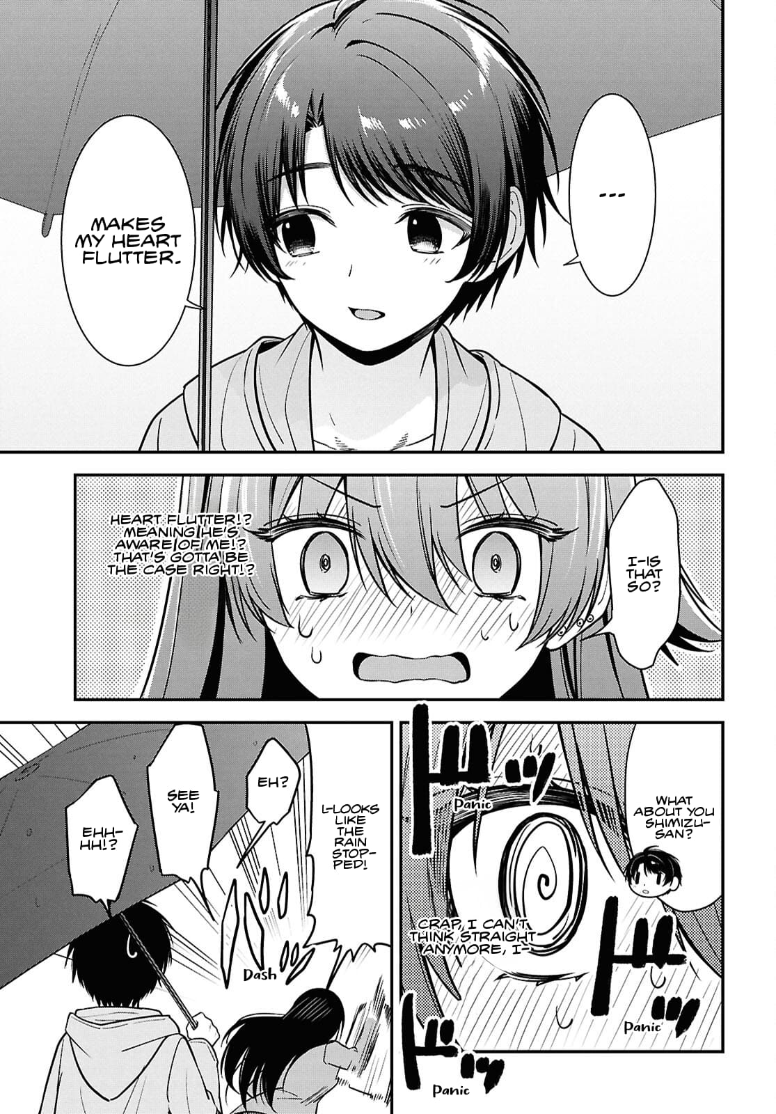 Tonari no Seki no Yankee Shimizu-san ga Kami o Kuroku Sometekita