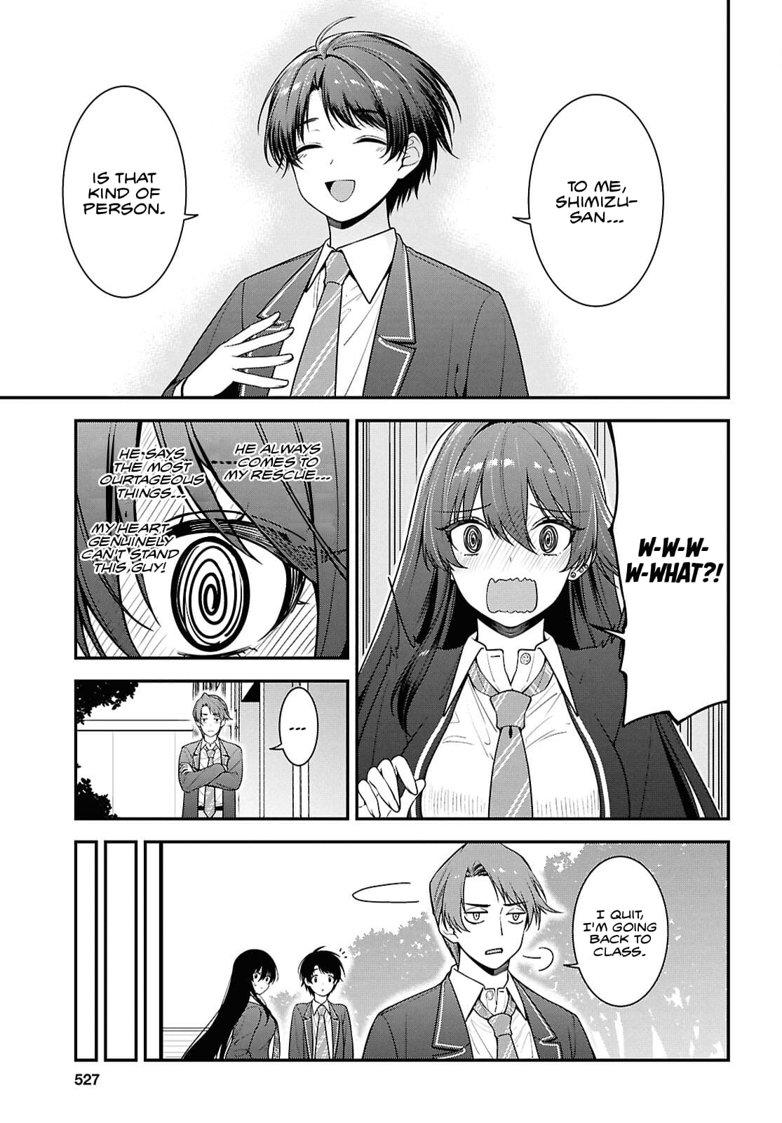 Tonari no Seki no Yankee Shimizu-san ga Kami o Kuroku Sometekita