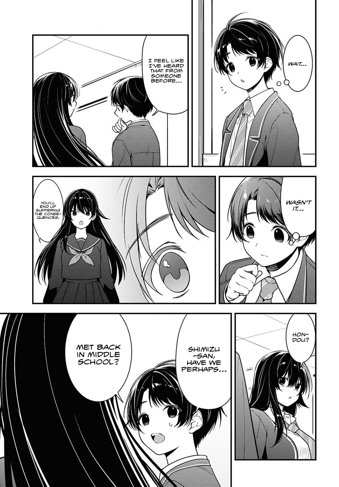 Tonari no Seki no Yankee Shimizu-san ga Kami o Kuroku Sometekita