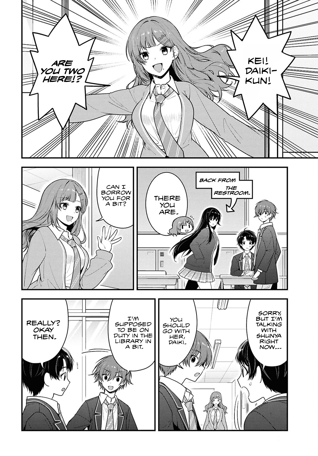 Tonari no Seki no Yankee Shimizu-san ga Kami o Kuroku Sometekita