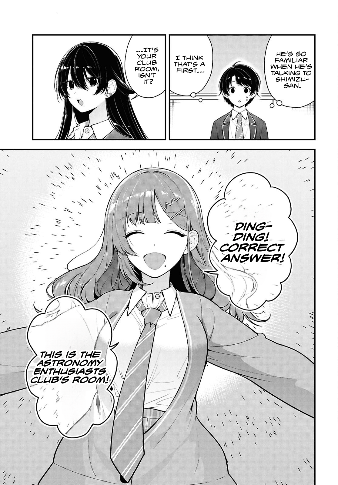 Tonari no Seki no Yankee Shimizu-san ga Kami o Kuroku Sometekita