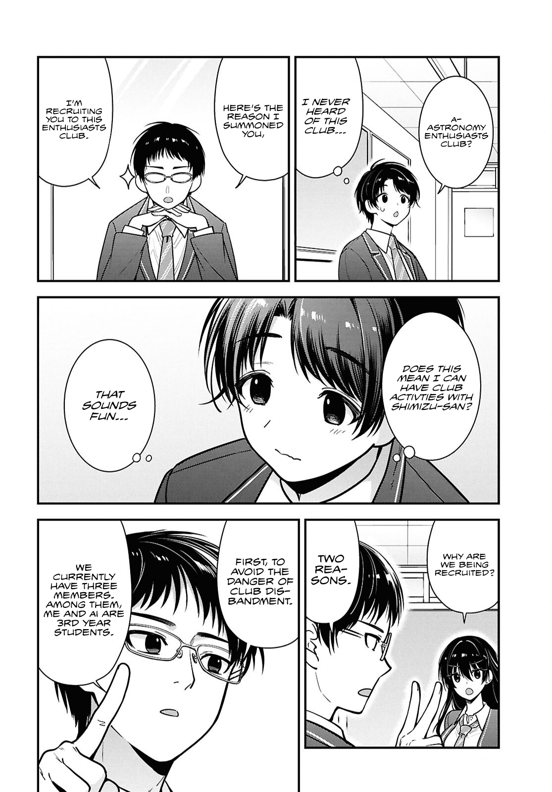 Tonari no Seki no Yankee Shimizu-san ga Kami o Kuroku Sometekita