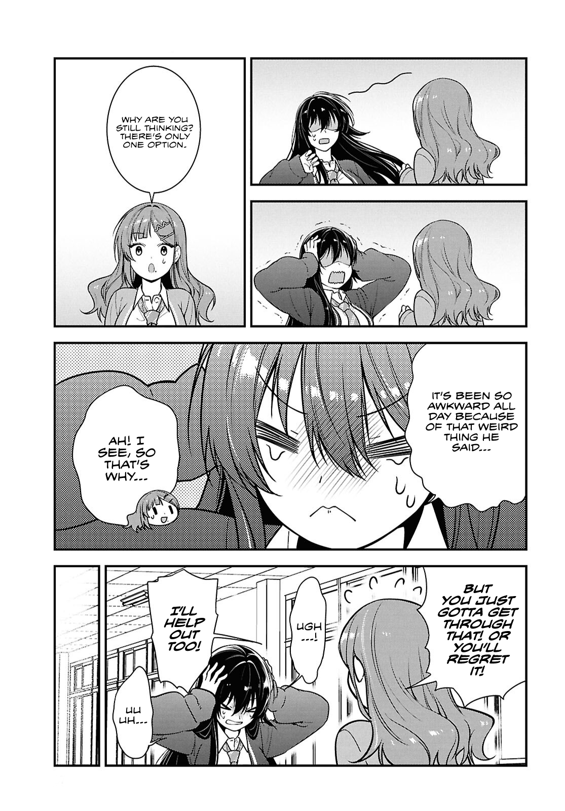 Tonari no Seki no Yankee Shimizu-san ga Kami o Kuroku Sometekita