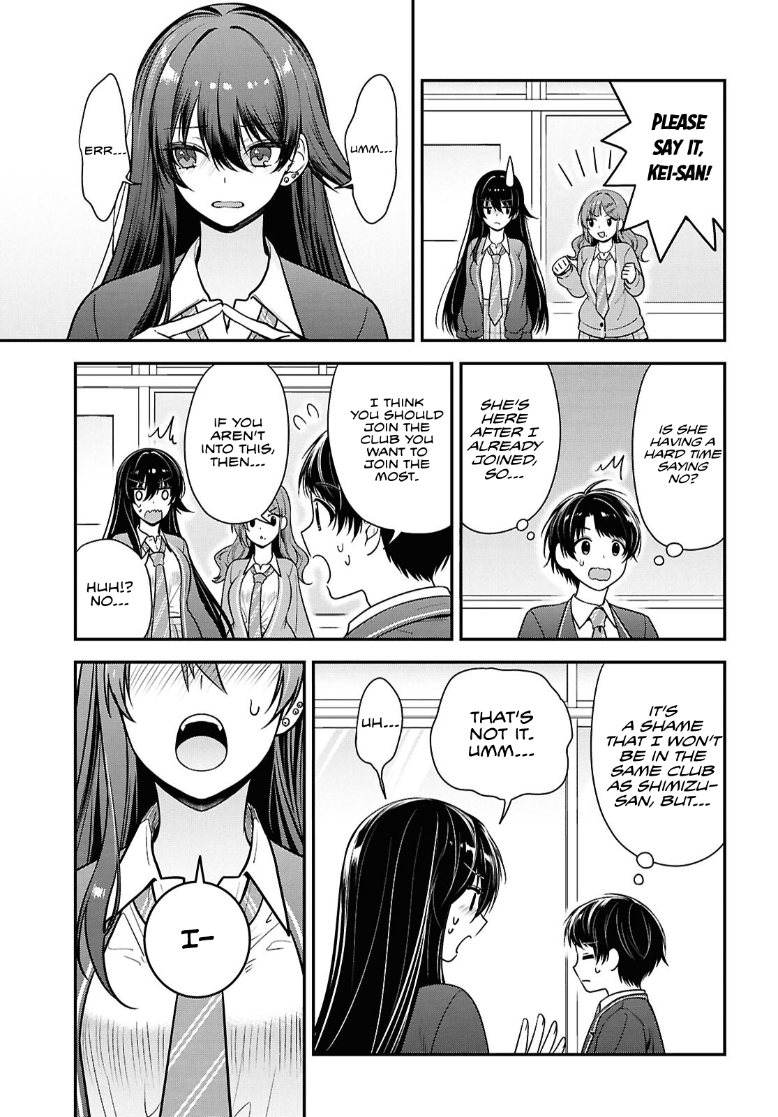 Tonari no Seki no Yankee Shimizu-san ga Kami o Kuroku Sometekita