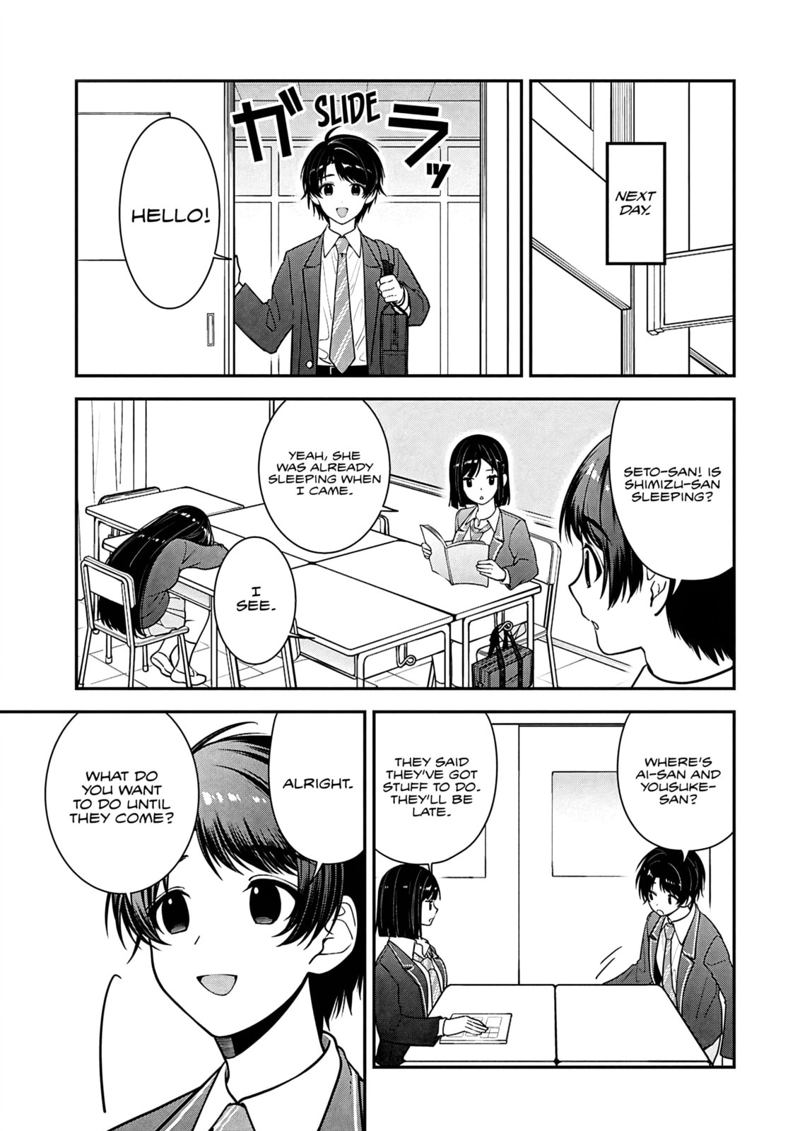 Tonari no Seki no Yankee Shimizu-san ga Kami o Kuroku Sometekita