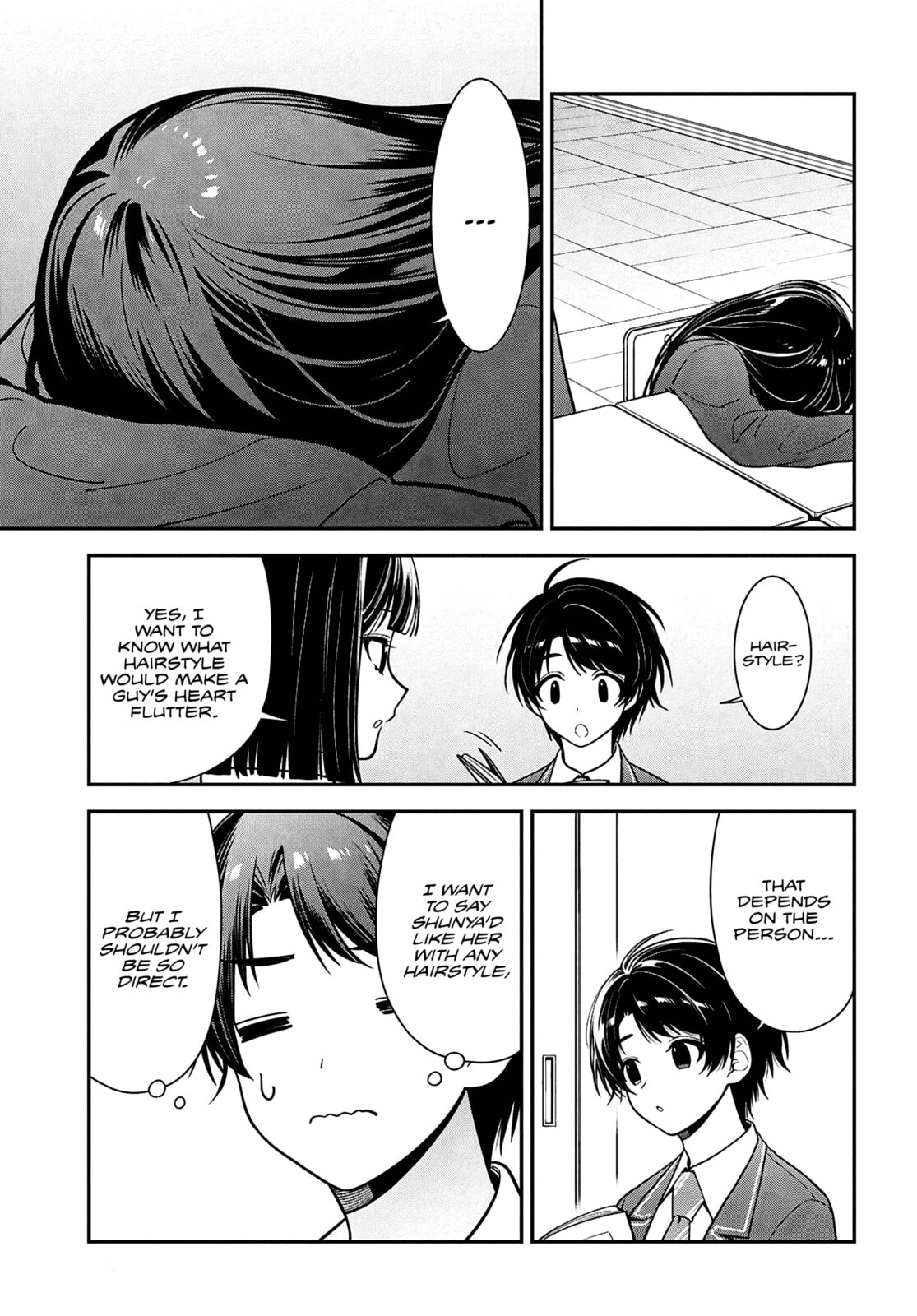 Tonari no Seki no Yankee Shimizu-san ga Kami o Kuroku Sometekita