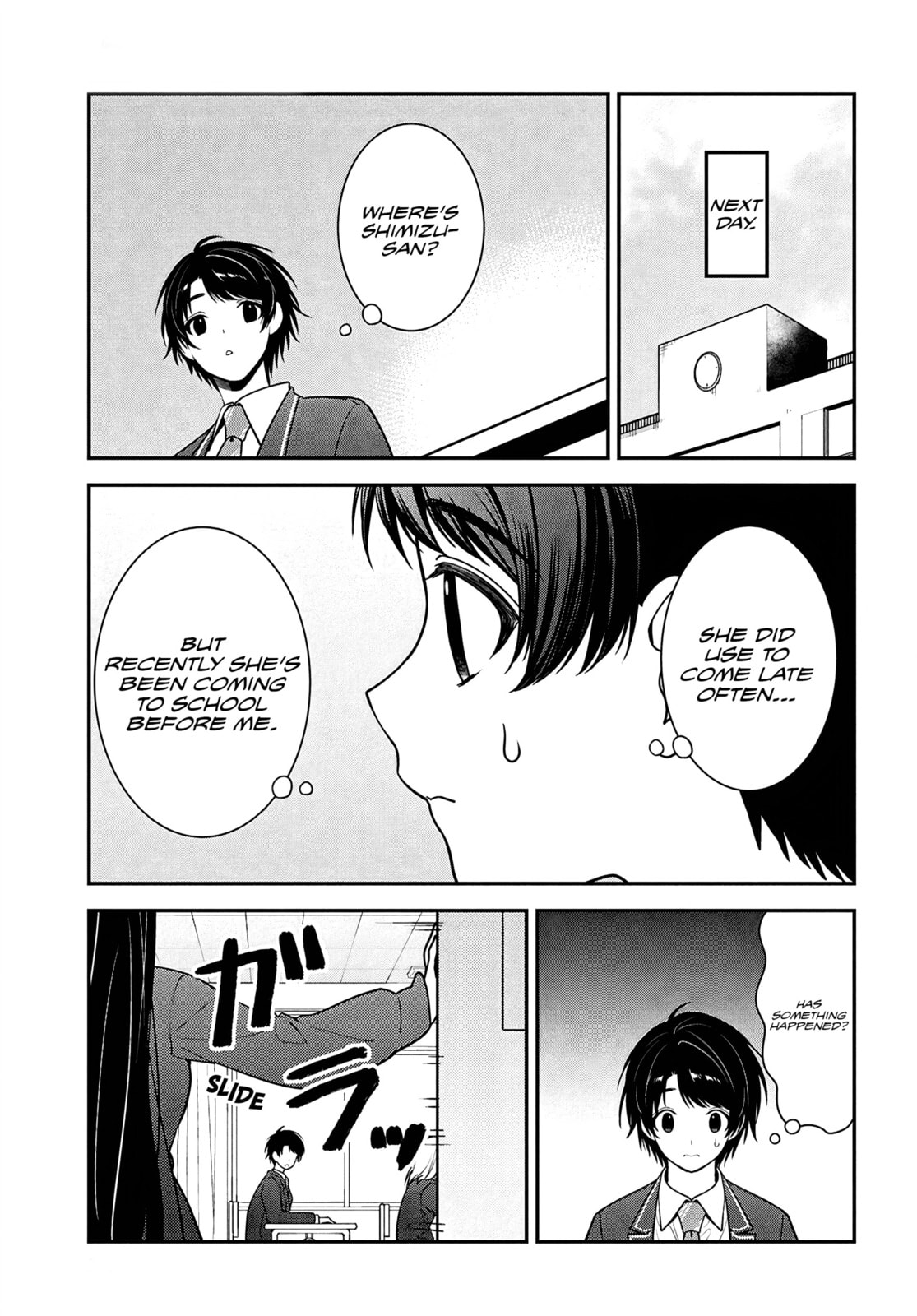 Tonari no Seki no Yankee Shimizu-san ga Kami o Kuroku Sometekita