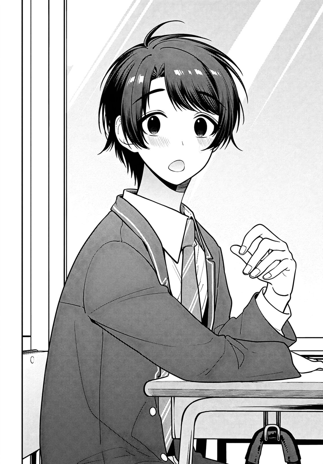 Tonari no Seki no Yankee Shimizu-san ga Kami o Kuroku Sometekita