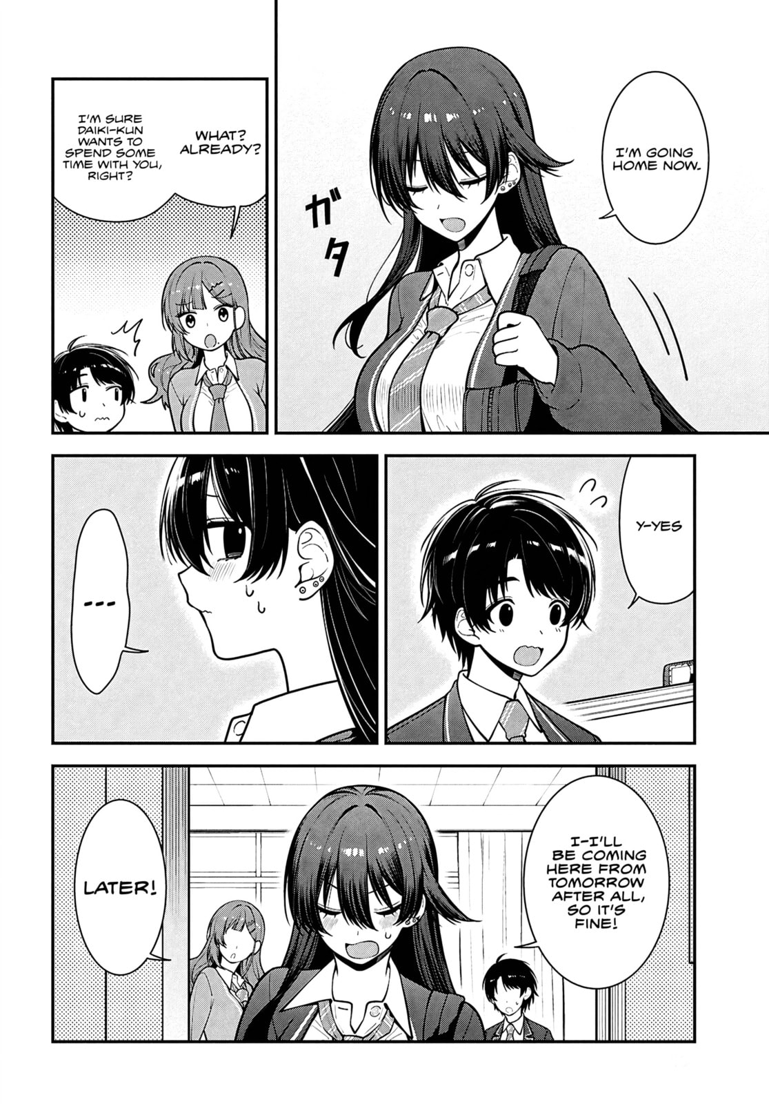 Tonari no Seki no Yankee Shimizu-san ga Kami o Kuroku Sometekita