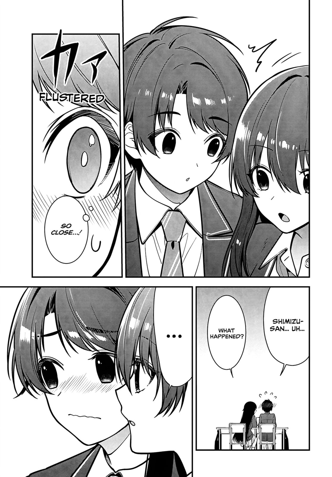 Tonari no Seki no Yankee Shimizu-san ga Kami o Kuroku Sometekita