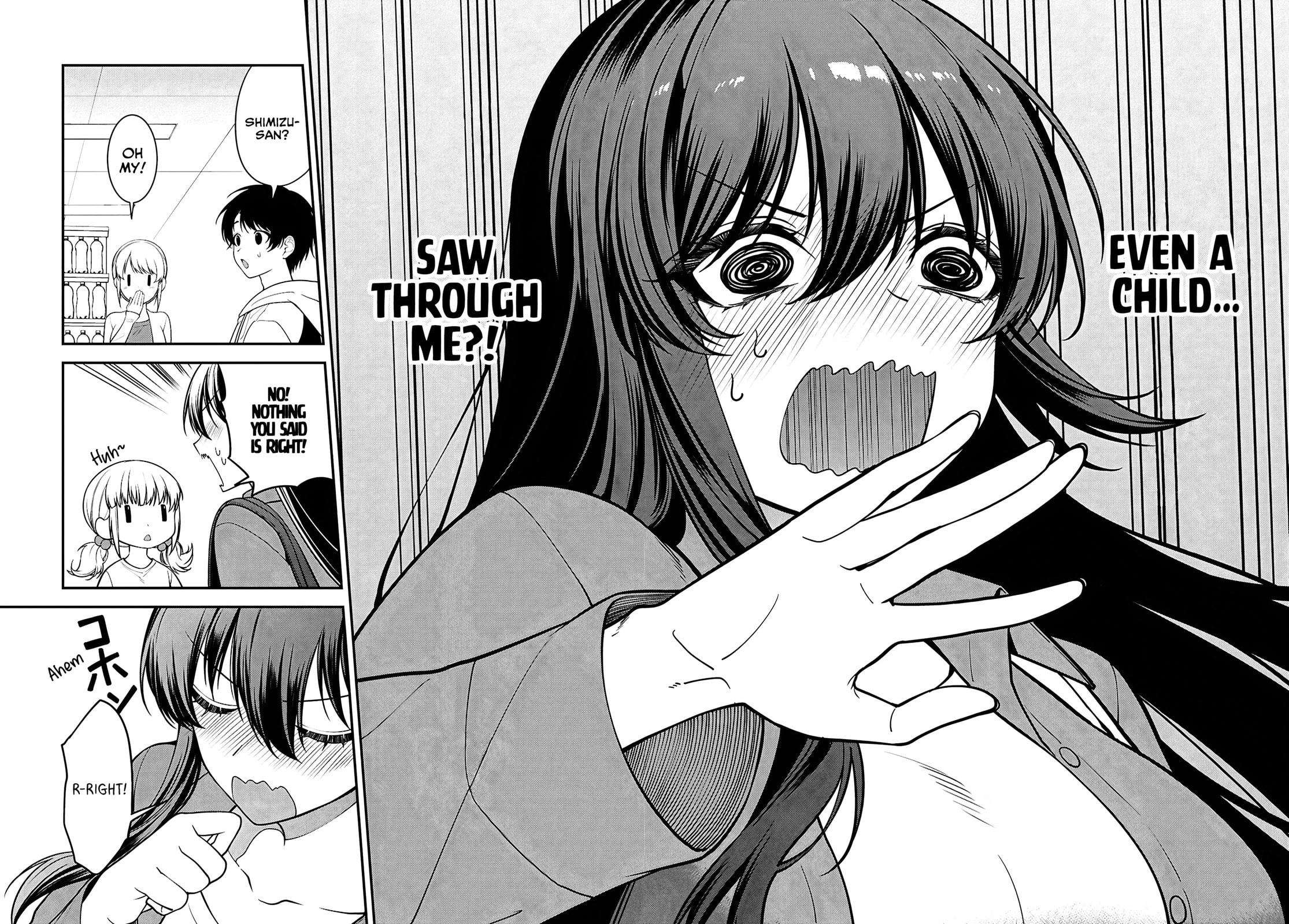 Tonari no Seki no Yankee Shimizu-san ga Kami o Kuroku Sometekita