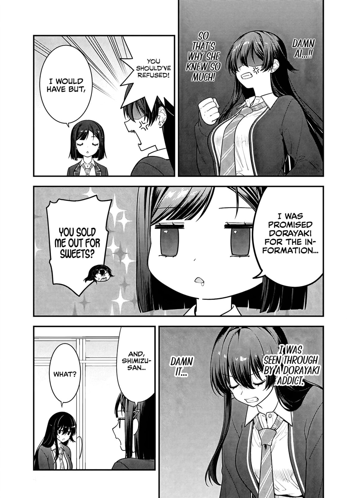 Tonari no Seki no Yankee Shimizu-san ga Kami o Kuroku Sometekita