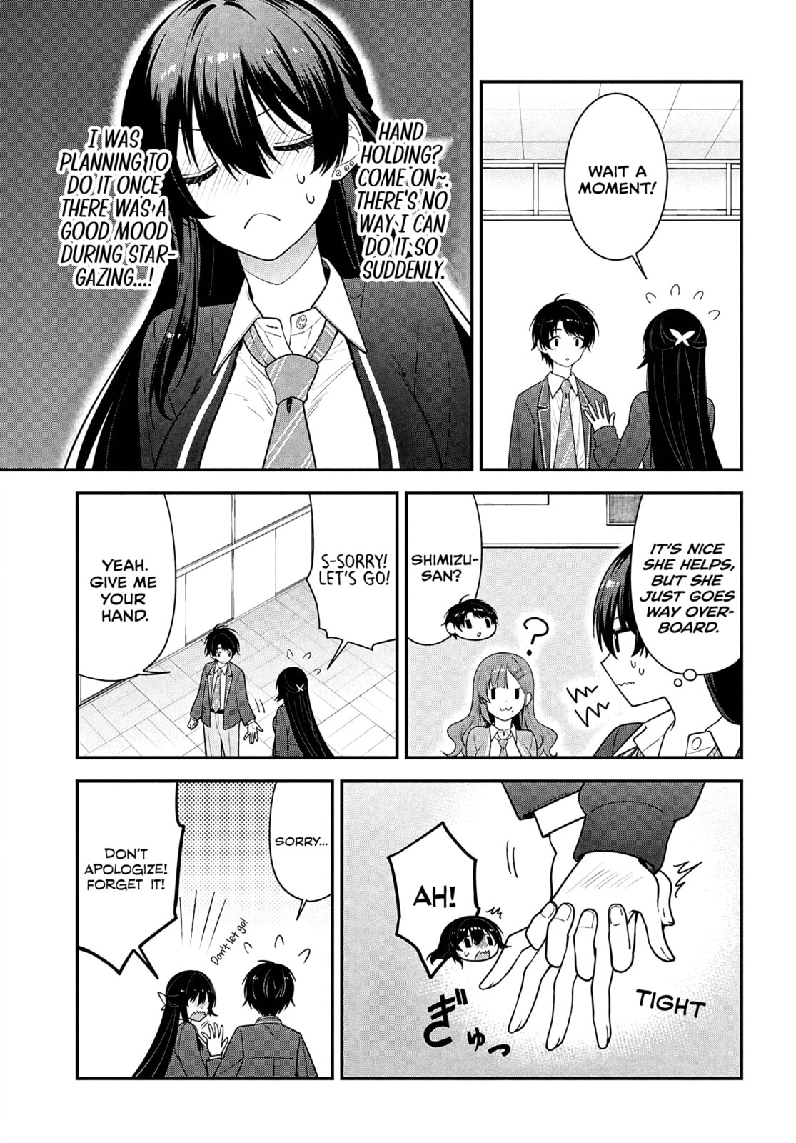 Tonari no Seki no Yankee Shimizu-san ga Kami o Kuroku Sometekita