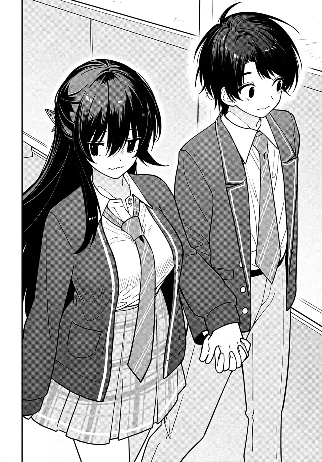 Tonari no Seki no Yankee Shimizu-san ga Kami o Kuroku Sometekita