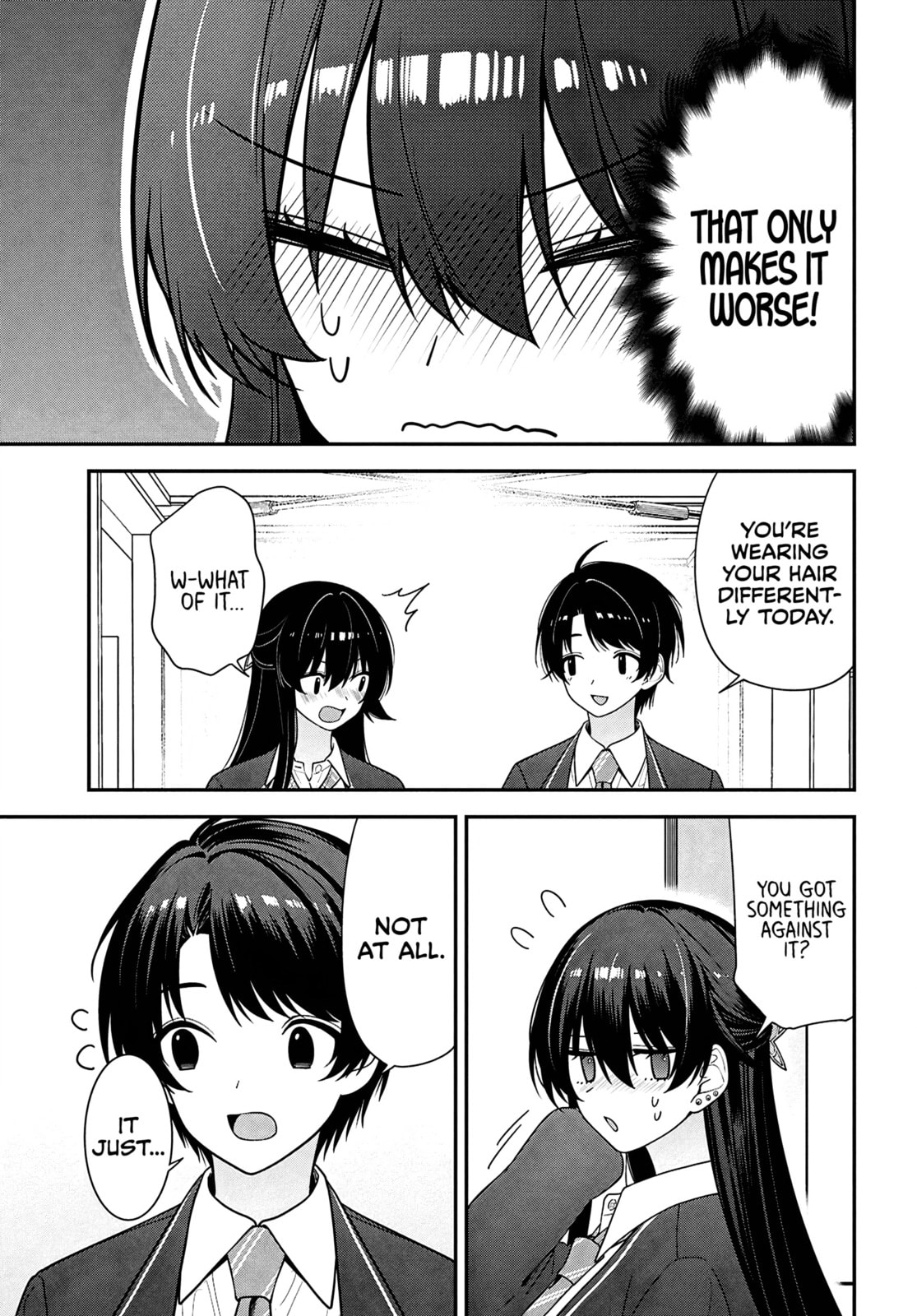 Tonari no Seki no Yankee Shimizu-san ga Kami o Kuroku Sometekita