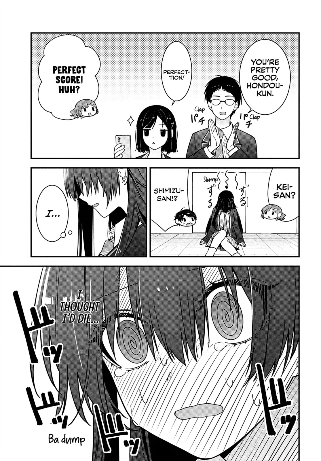 Tonari no Seki no Yankee Shimizu-san ga Kami o Kuroku Sometekita