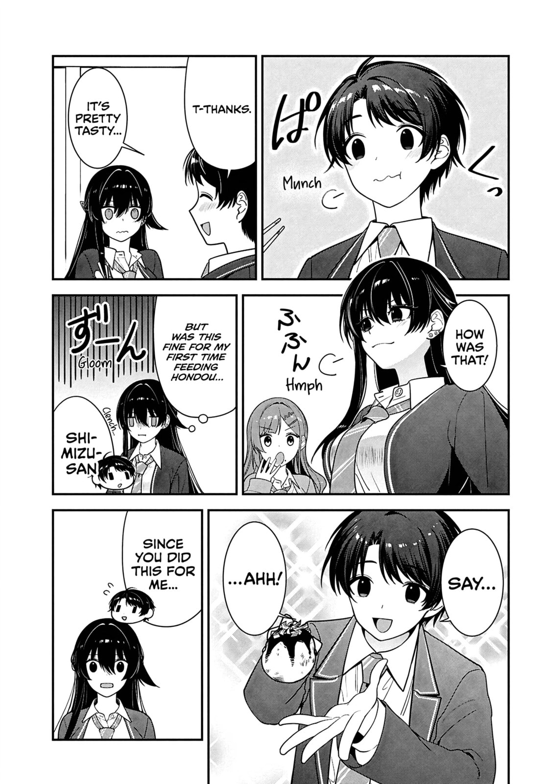 Tonari no Seki no Yankee Shimizu-san ga Kami o Kuroku Sometekita