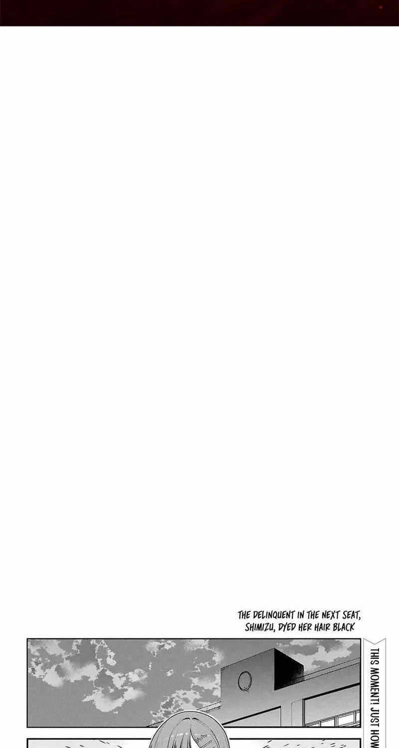 Tonari no Seki no Yankee Shimizu-san ga Kami o Kuroku Sometekita