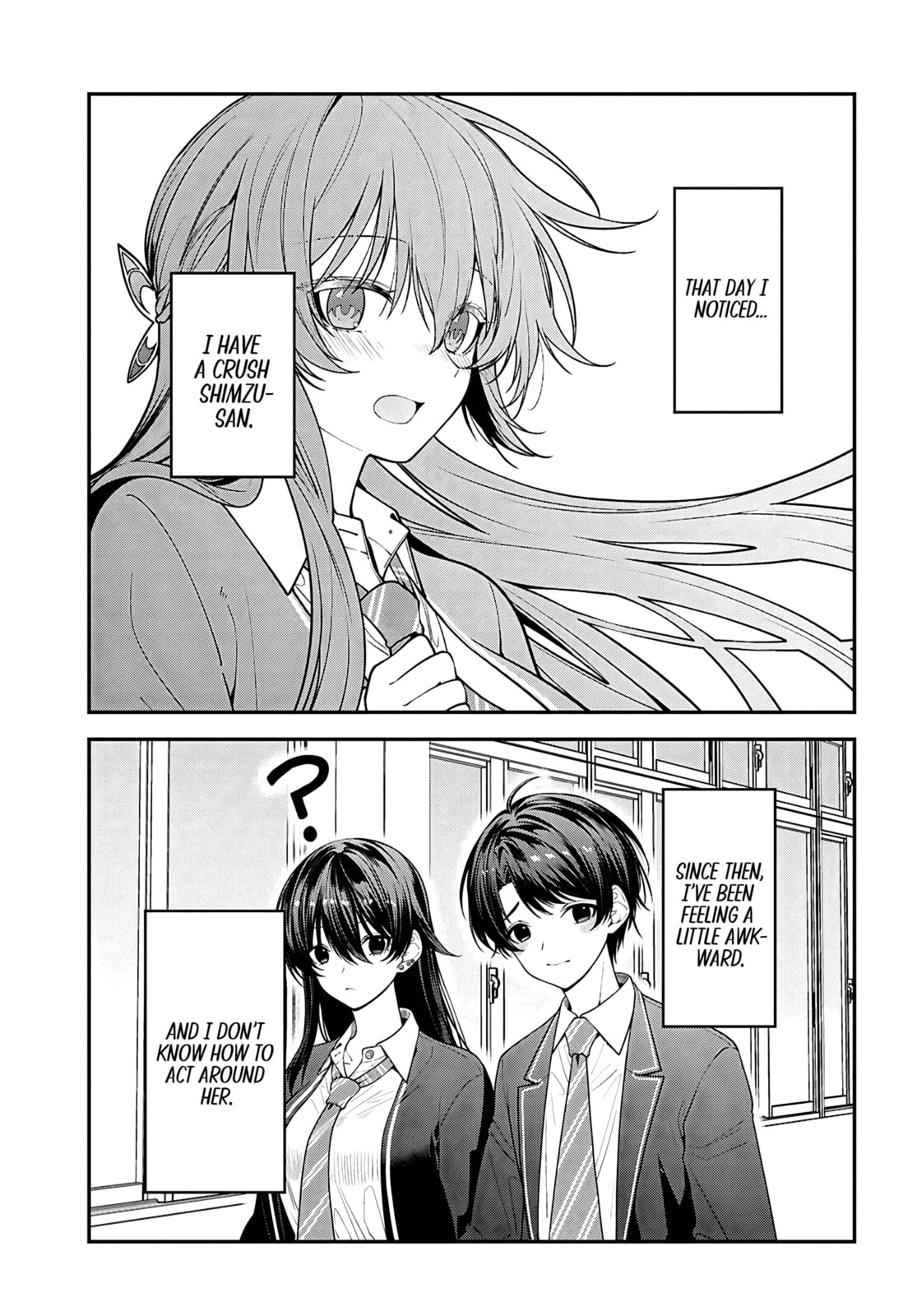Tonari no Seki no Yankee Shimizu-san ga Kami o Kuroku Sometekita