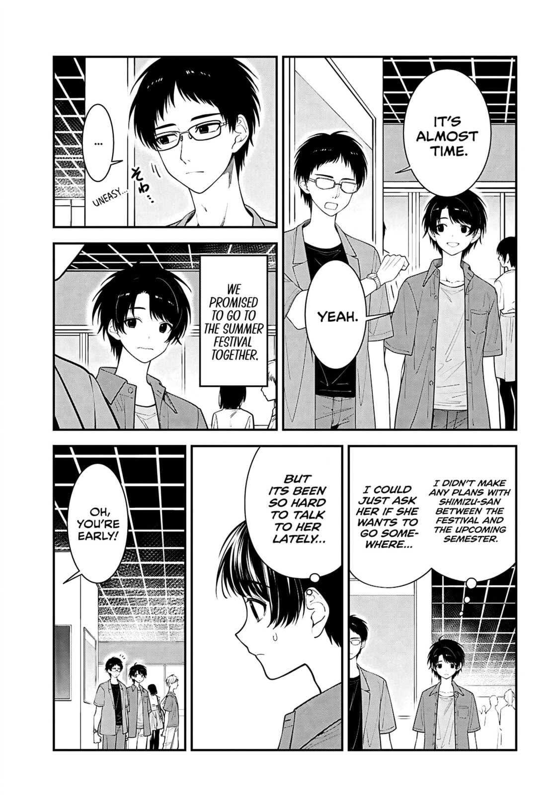 Tonari no Seki no Yankee Shimizu-san ga Kami o Kuroku Sometekita