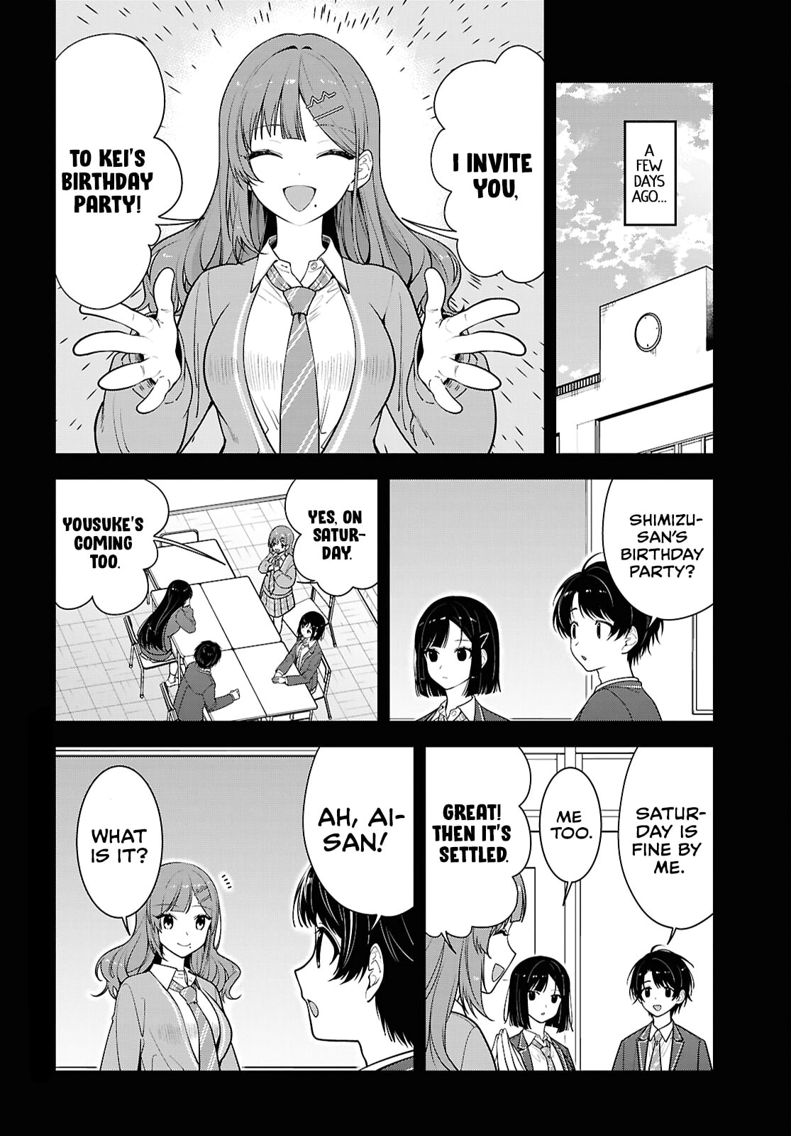 Tonari no Seki no Yankee Shimizu-san ga Kami o Kuroku Sometekita