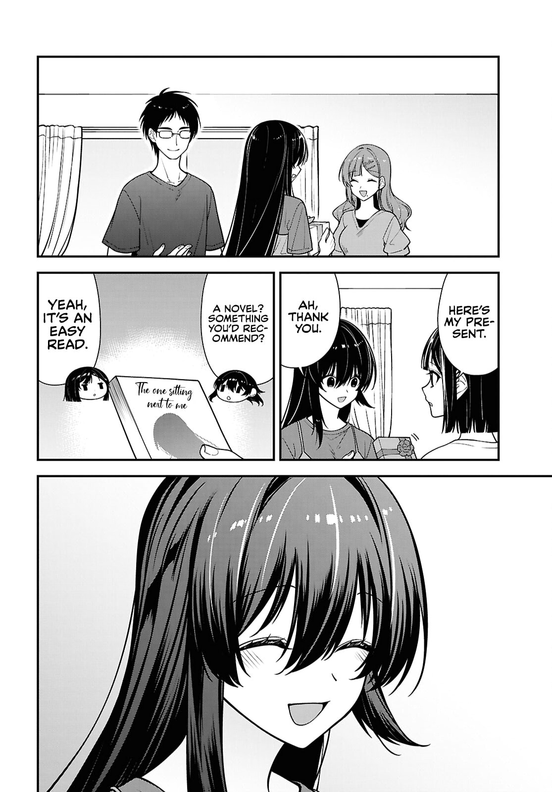 Tonari no Seki no Yankee Shimizu-san ga Kami o Kuroku Sometekita