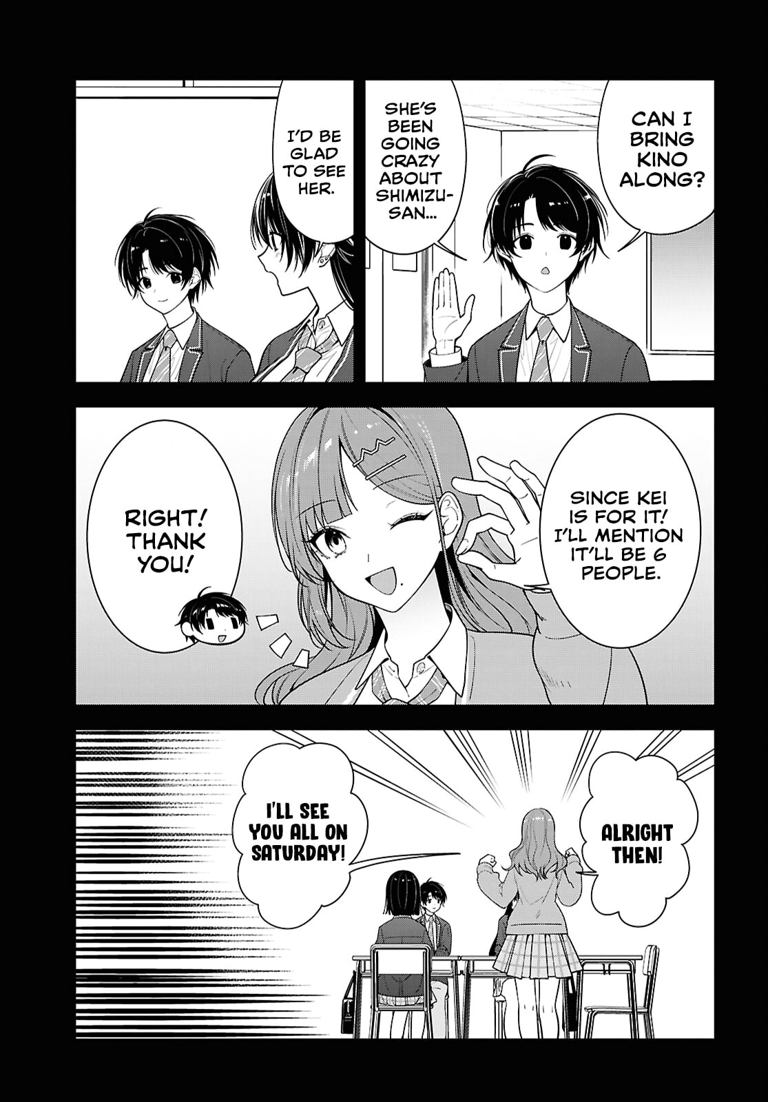 Tonari no Seki no Yankee Shimizu-san ga Kami o Kuroku Sometekita