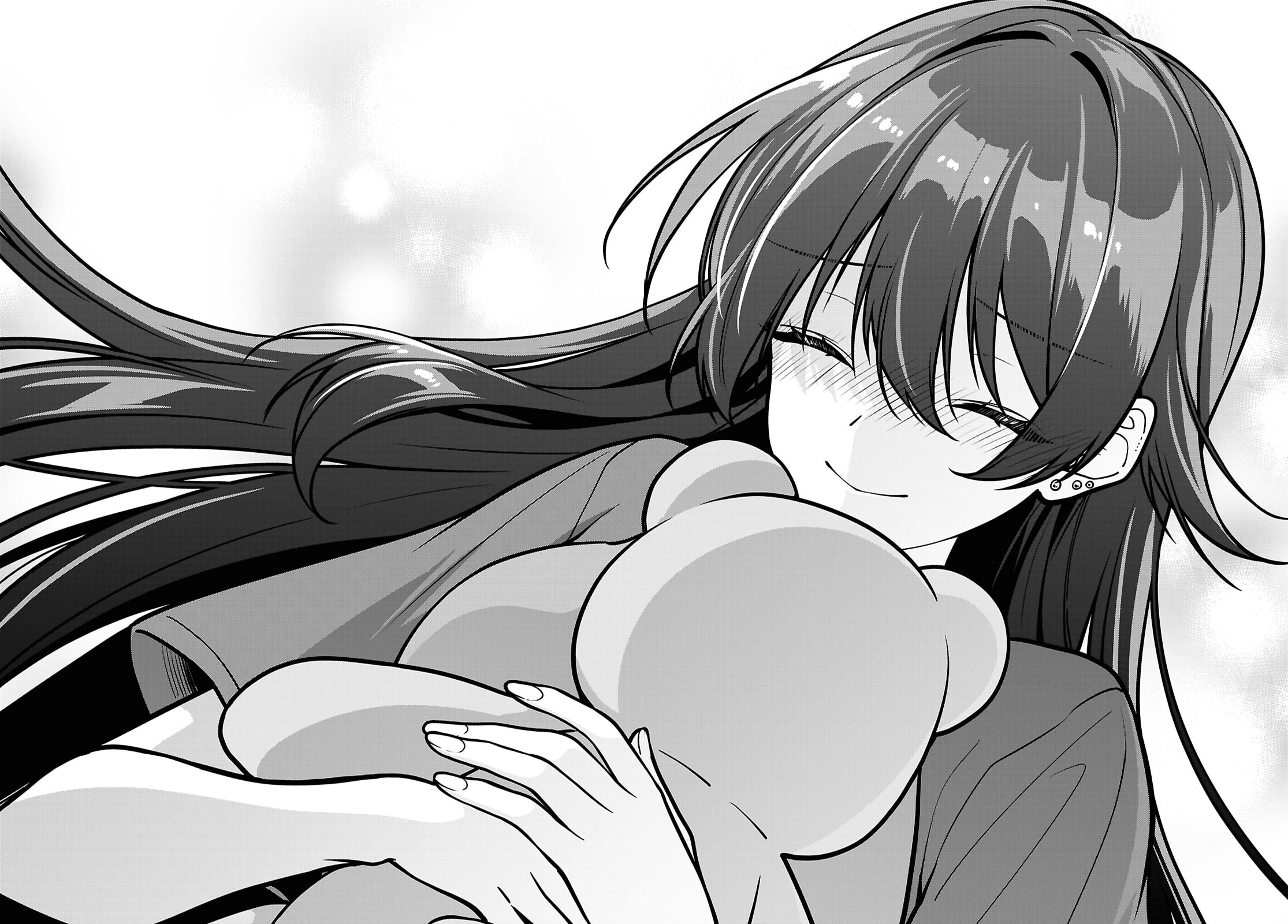Tonari no Seki no Yankee Shimizu-san ga Kami o Kuroku Sometekita