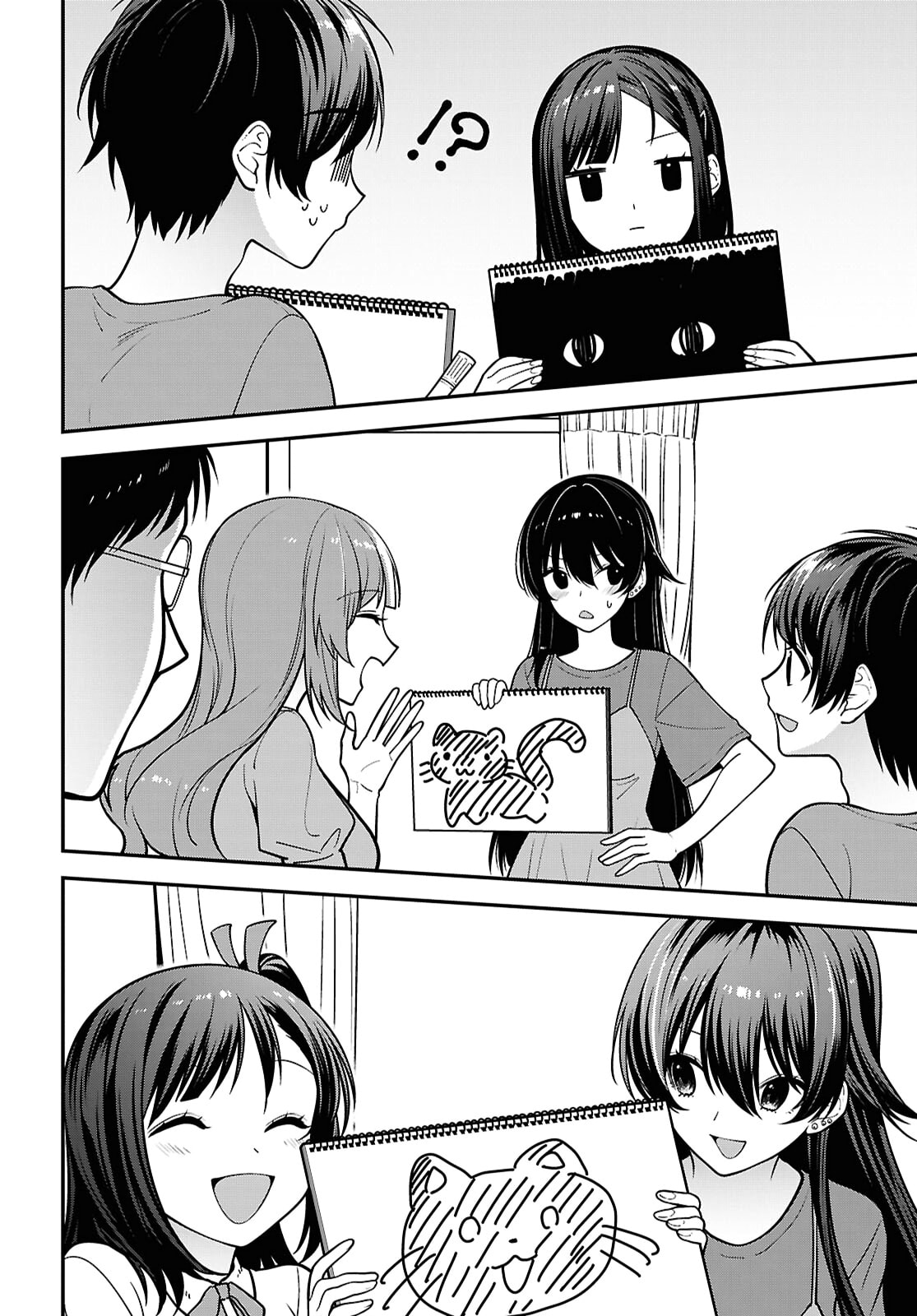 Tonari no Seki no Yankee Shimizu-san ga Kami o Kuroku Sometekita