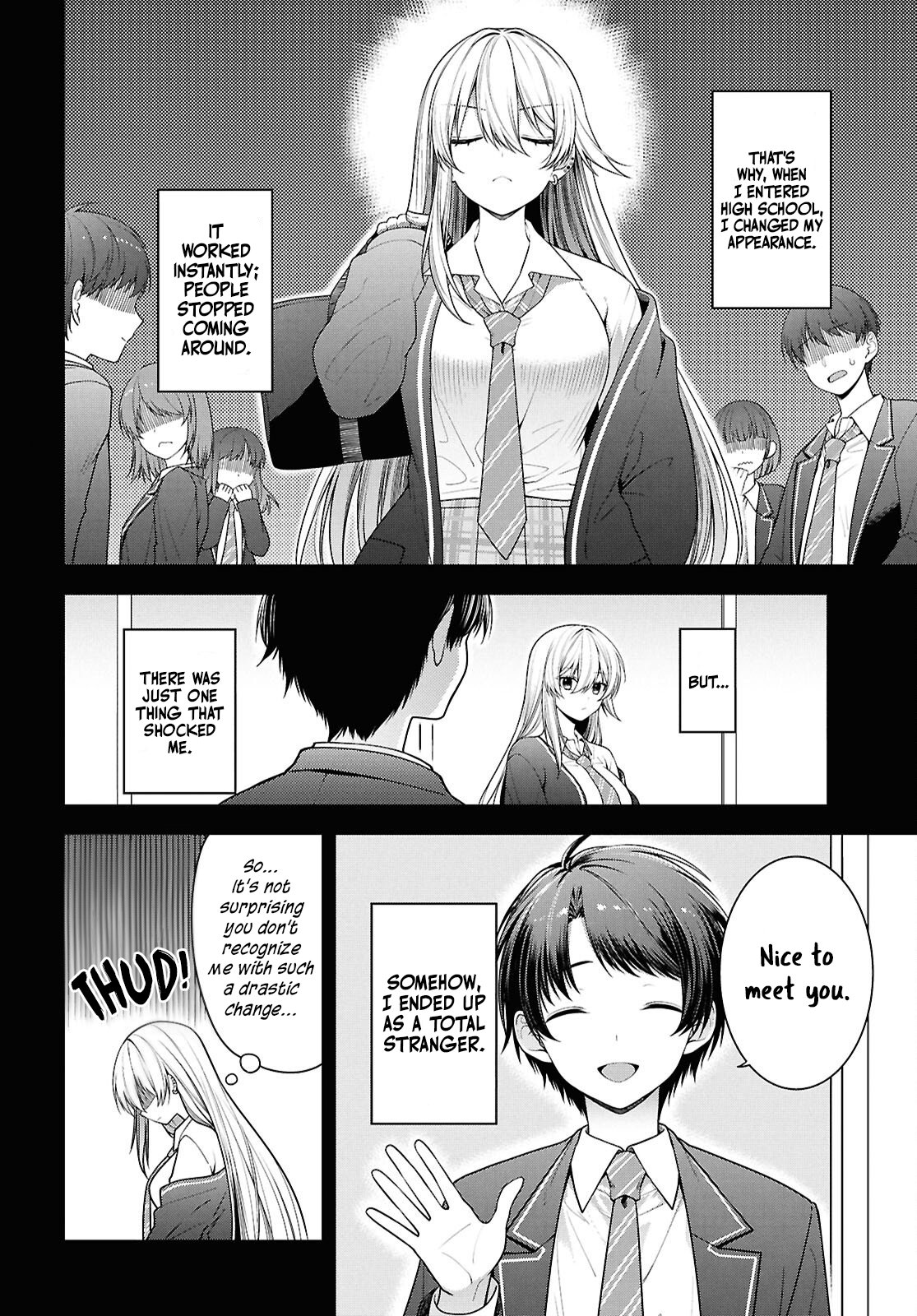 Tonari no Seki no Yankee Shimizu-san ga Kami o Kuroku Sometekita