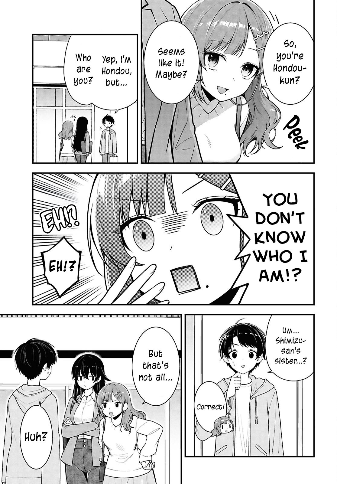 Tonari no Seki no Yankee Shimizu-san ga Kami o Kuroku Sometekita