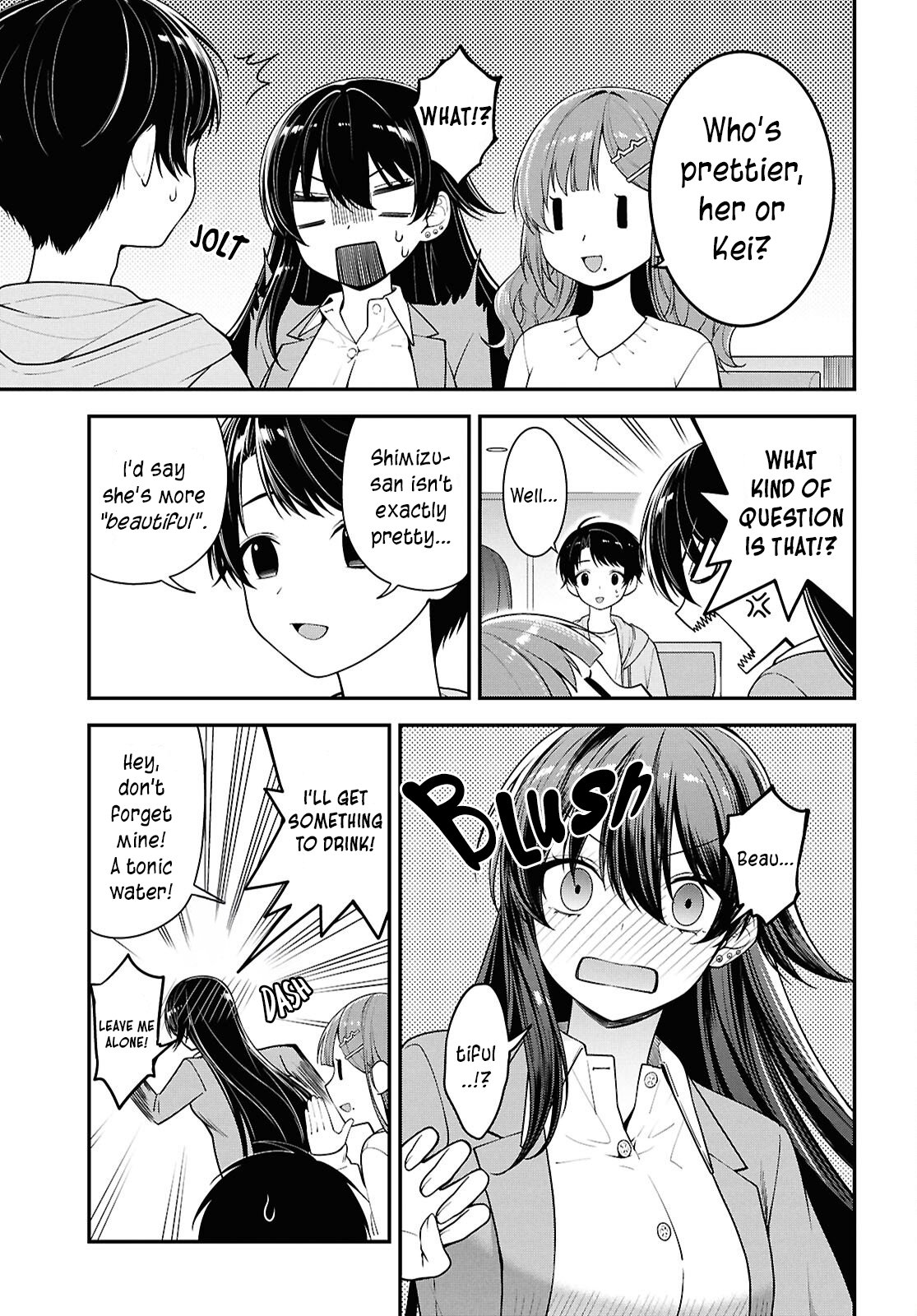 Tonari no Seki no Yankee Shimizu-san ga Kami o Kuroku Sometekita