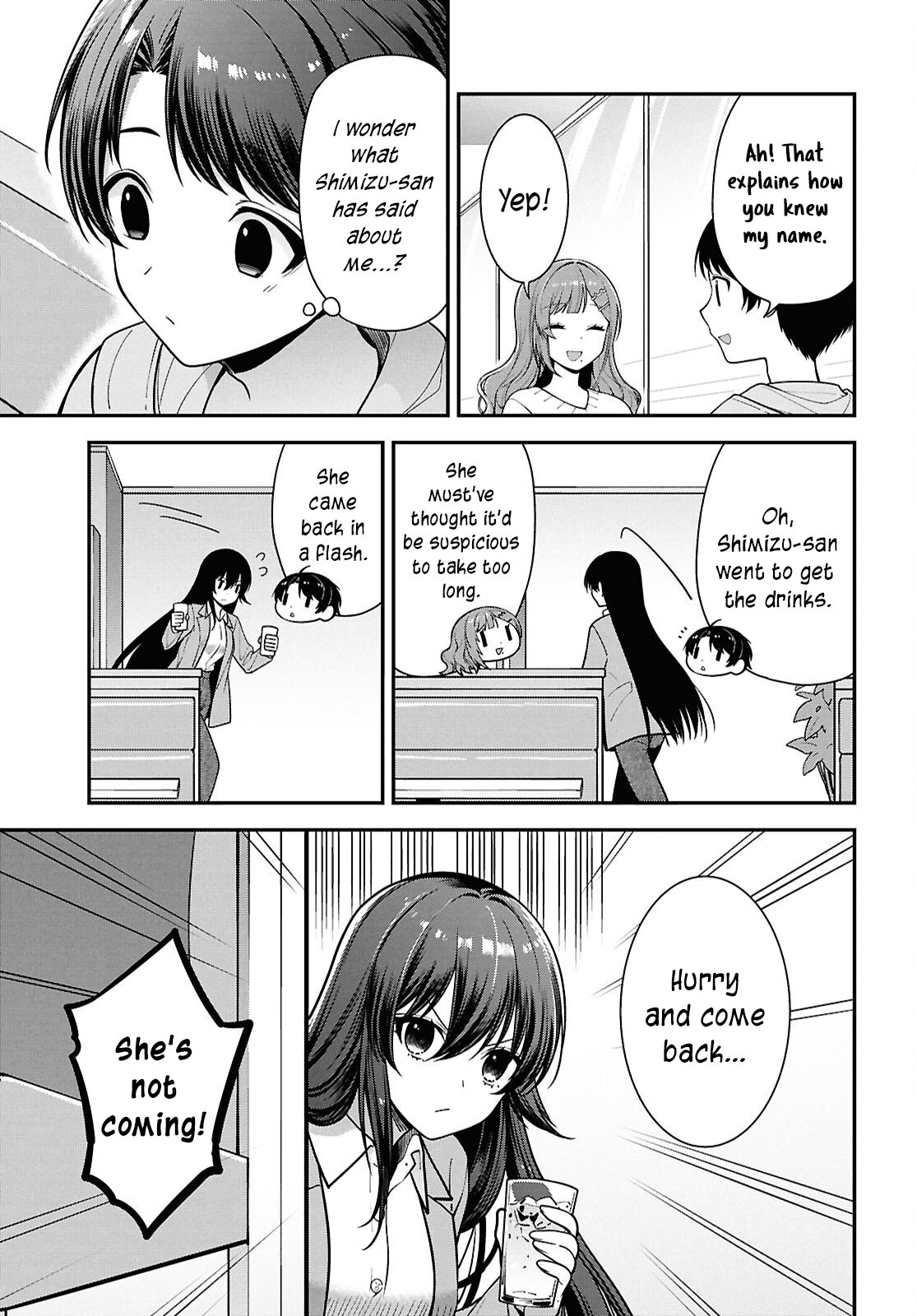 Tonari no Seki no Yankee Shimizu-san ga Kami o Kuroku Sometekita