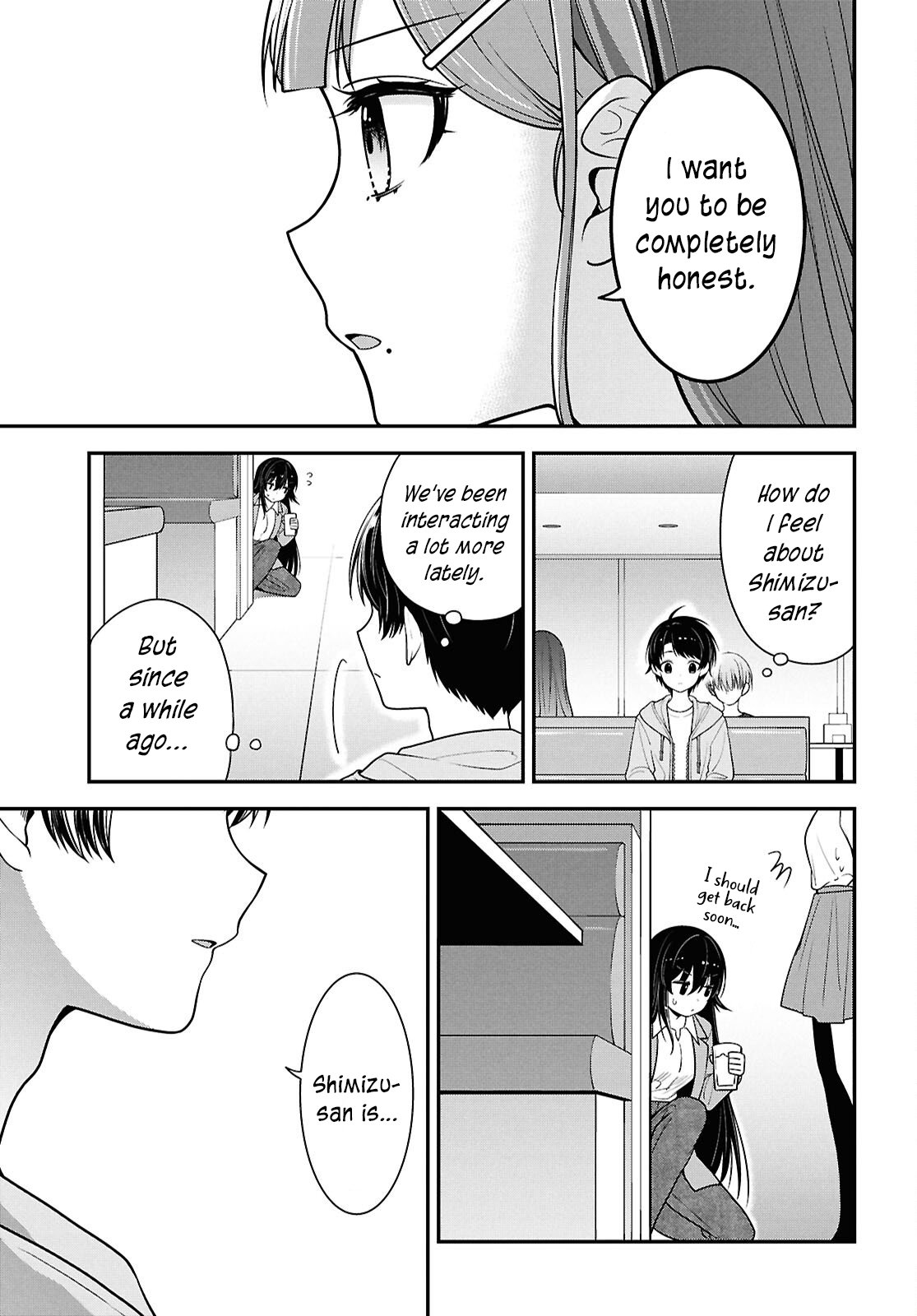 Tonari no Seki no Yankee Shimizu-san ga Kami o Kuroku Sometekita