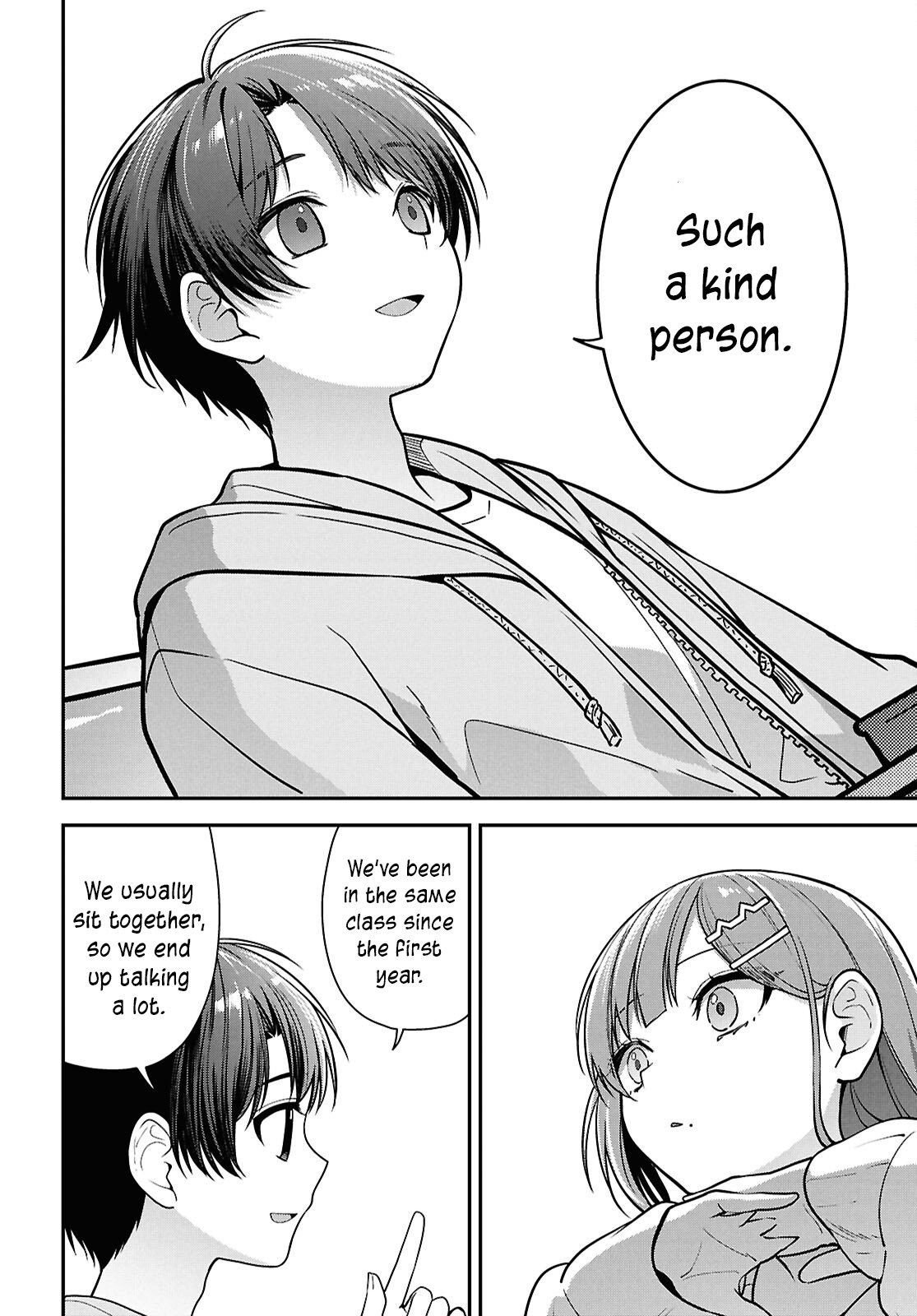 Tonari no Seki no Yankee Shimizu-san ga Kami o Kuroku Sometekita