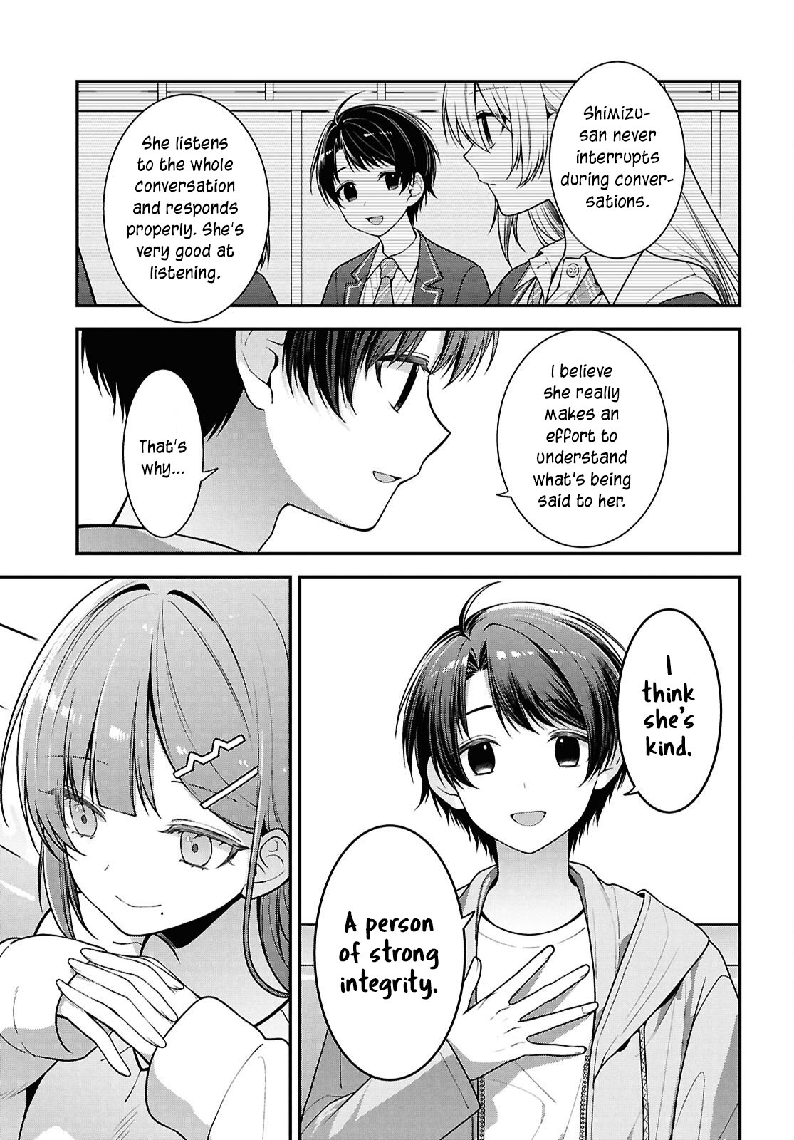 Tonari no Seki no Yankee Shimizu-san ga Kami o Kuroku Sometekita