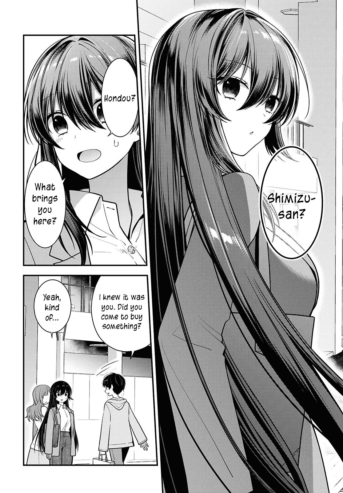 Tonari no Seki no Yankee Shimizu-san ga Kami o Kuroku Sometekita