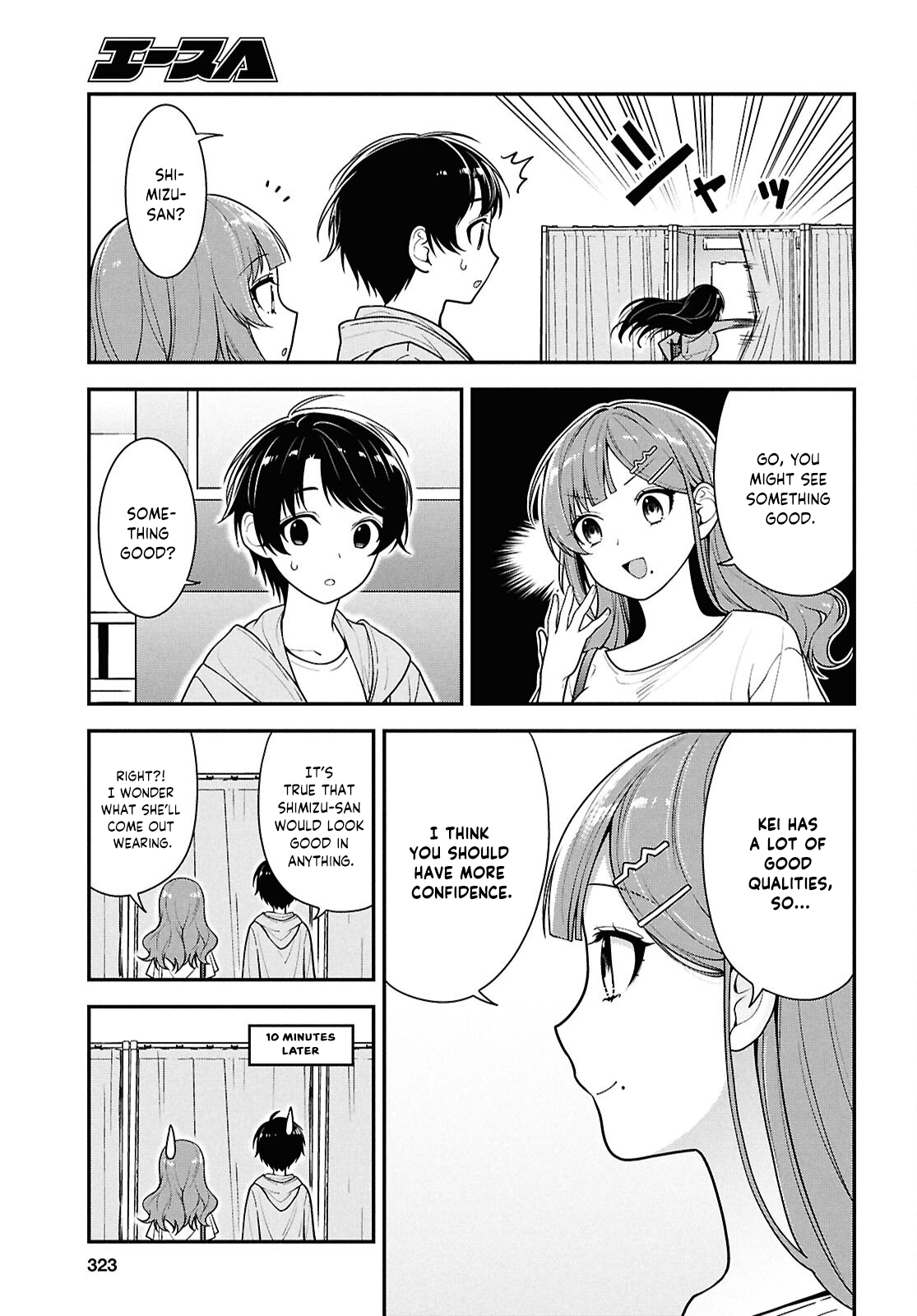Tonari no Seki no Yankee Shimizu-san ga Kami o Kuroku Sometekita