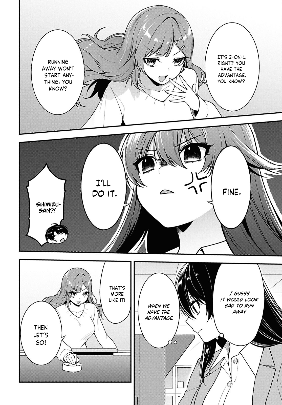 Tonari no Seki no Yankee Shimizu-san ga Kami o Kuroku Sometekita