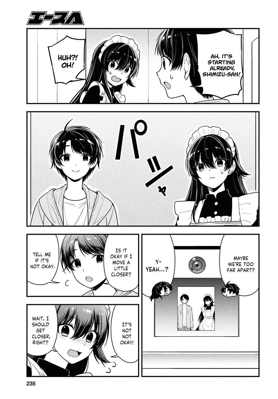 Tonari no Seki no Yankee Shimizu-san ga Kami o Kuroku Sometekita