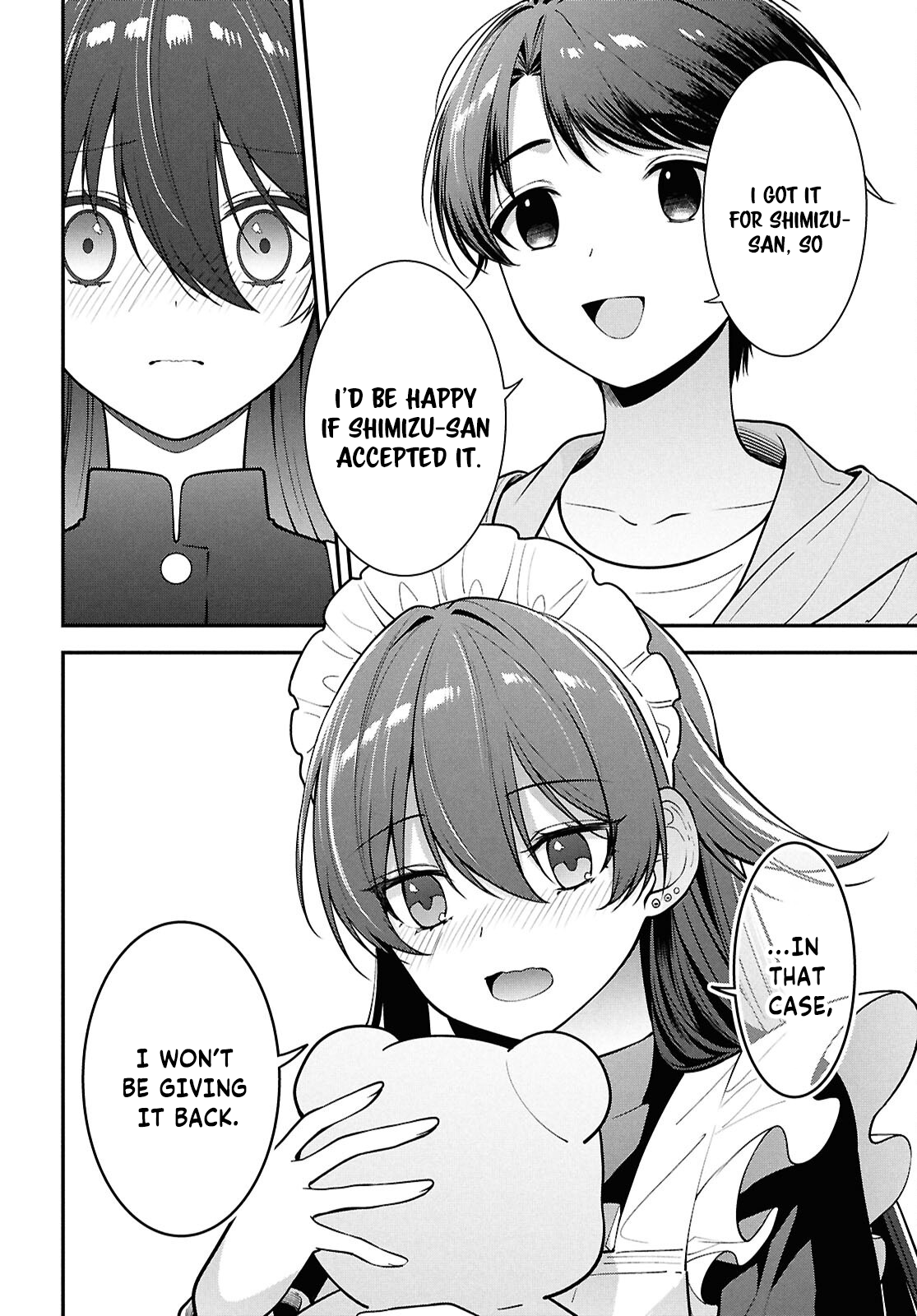 Tonari no Seki no Yankee Shimizu-san ga Kami o Kuroku Sometekita
