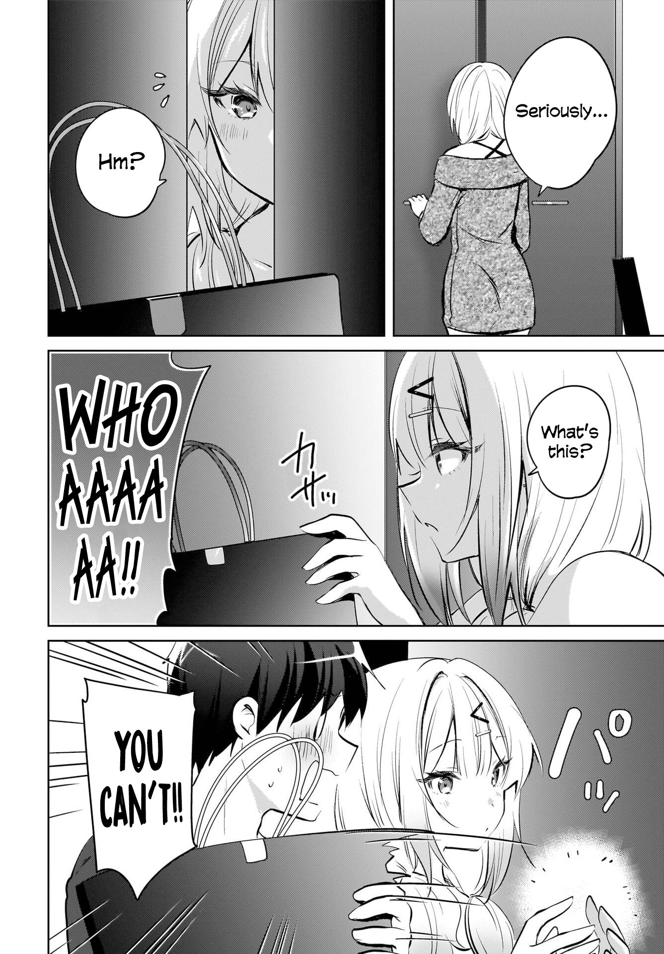 Ushiro no Seki no Gyaru ni Sukarete Shimatta -Mou Ore wa Damekamoshirenai-