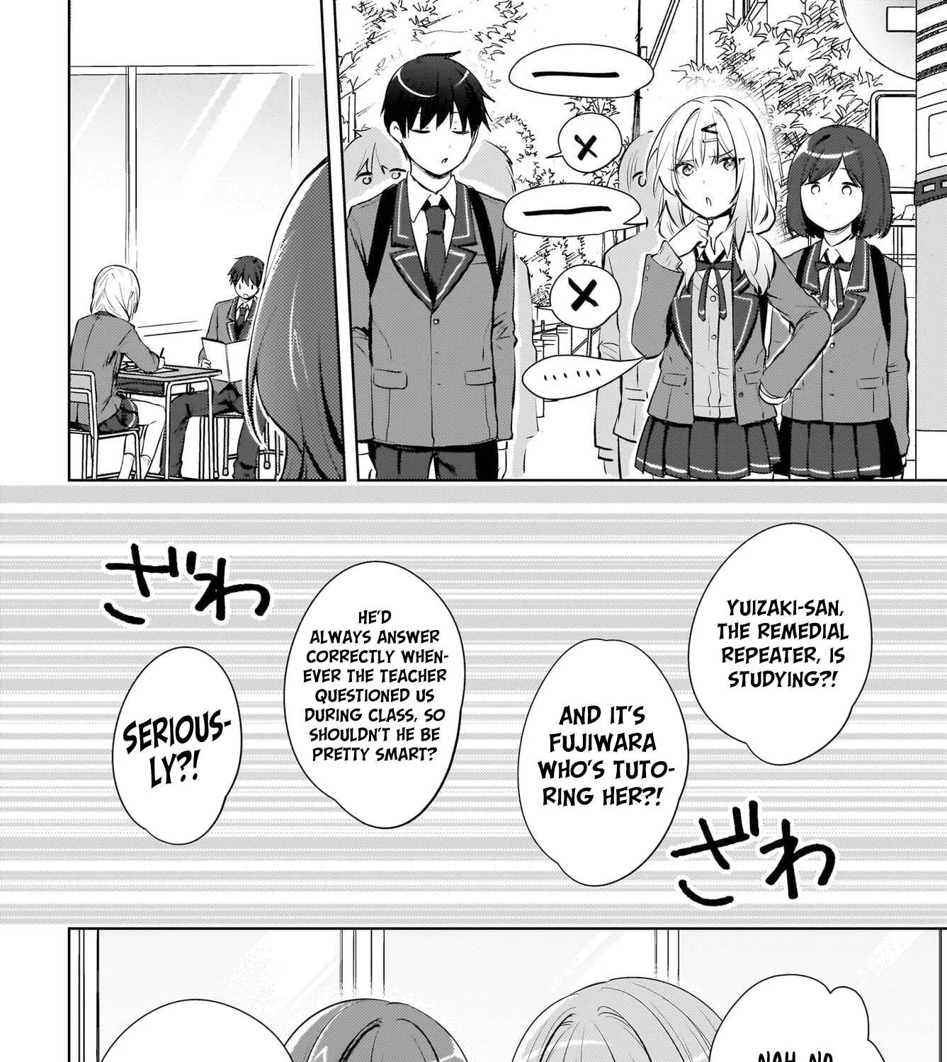 Ushiro no Seki no Gyaru ni Sukarete Shimatta -Mou Ore wa Damekamoshirenai-