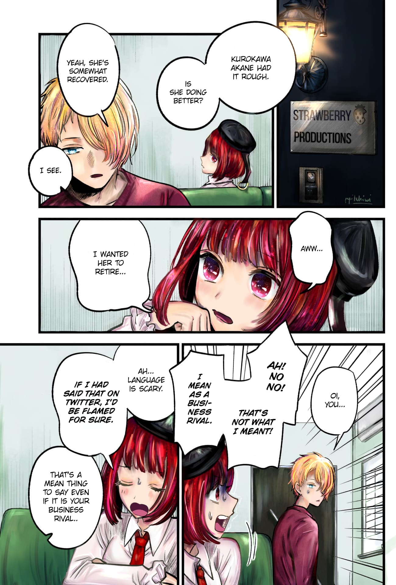Oshi no Ko (Fan Colored)