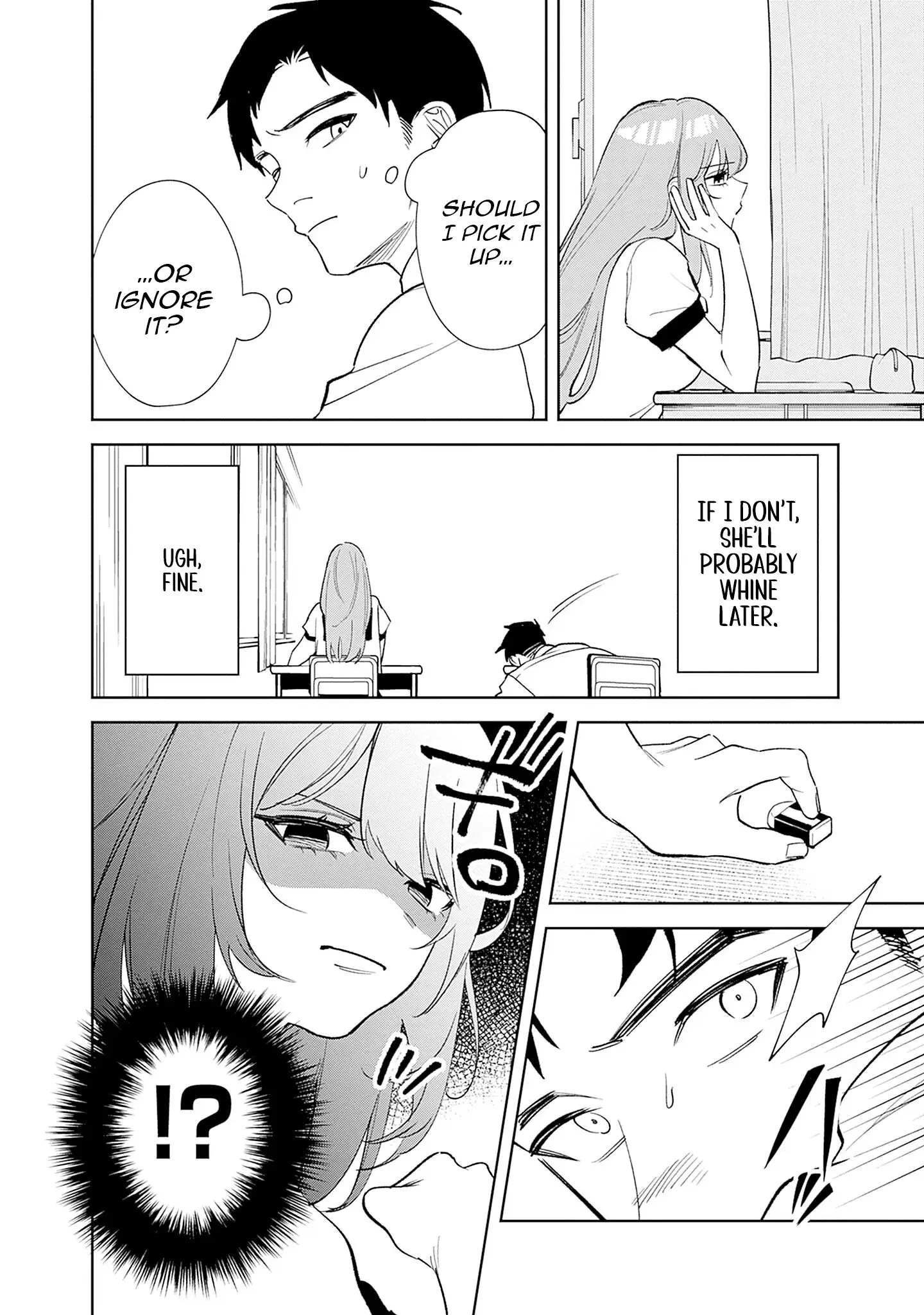 Living together with the queen from my high school days who was arrogant, surprisingly isn't that uncomfortable — Chapter 1 — Page 14