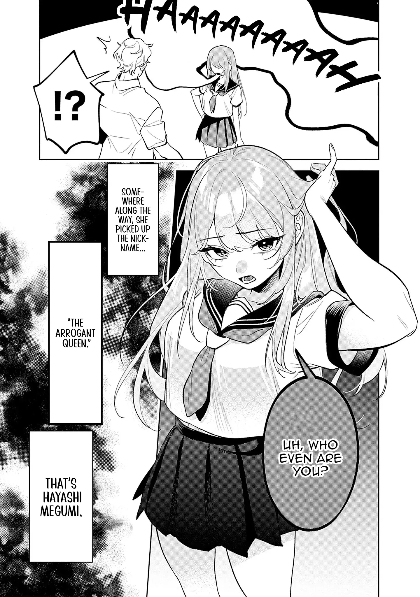 Living together with the queen from my high school days who was arrogant, surprisingly isn't that uncomfortable — Chapter 1 — Page 17