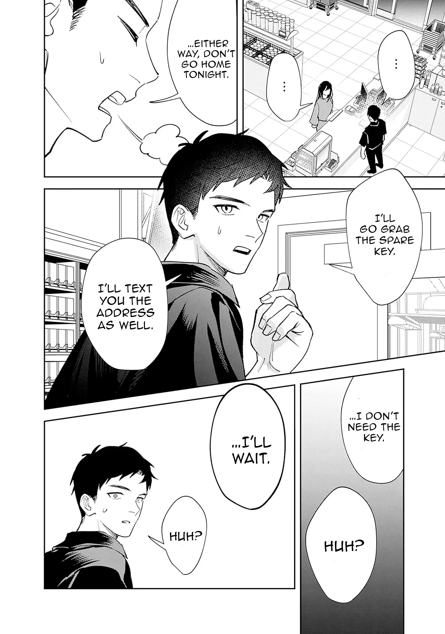 Living together with the queen from my high school days who was arrogant, surprisingly isn't that uncomfortable — Chapter 1 — Page 24