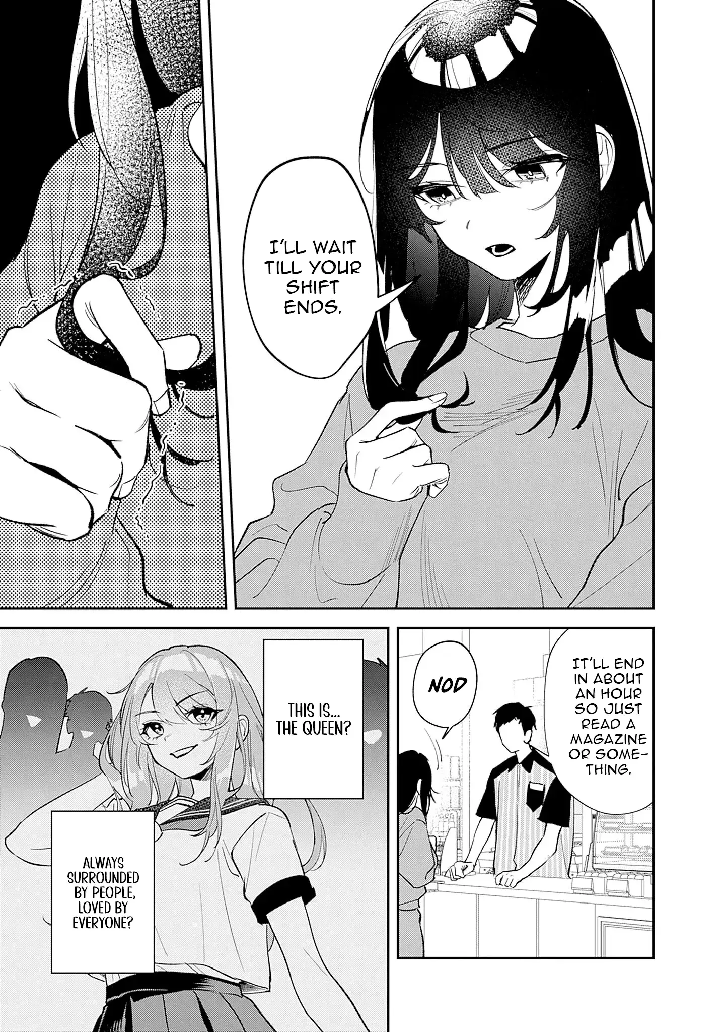 Living together with the queen from my high school days who was arrogant, surprisingly isn't that uncomfortable — Chapter 1 — Page 25